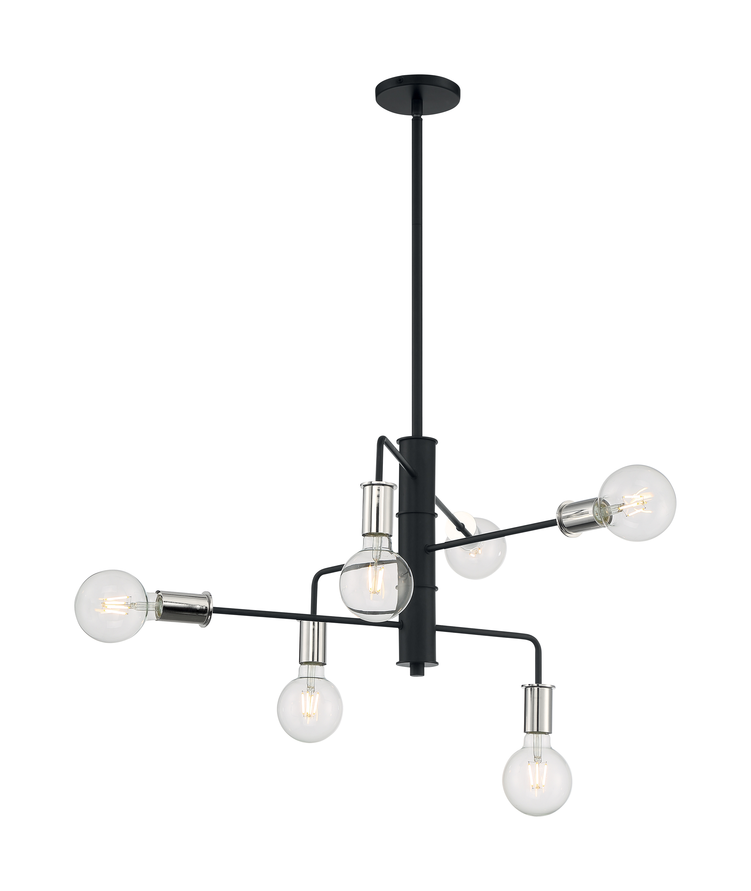 RYDER 6 LIGHT CHANDELIER - 60-7354