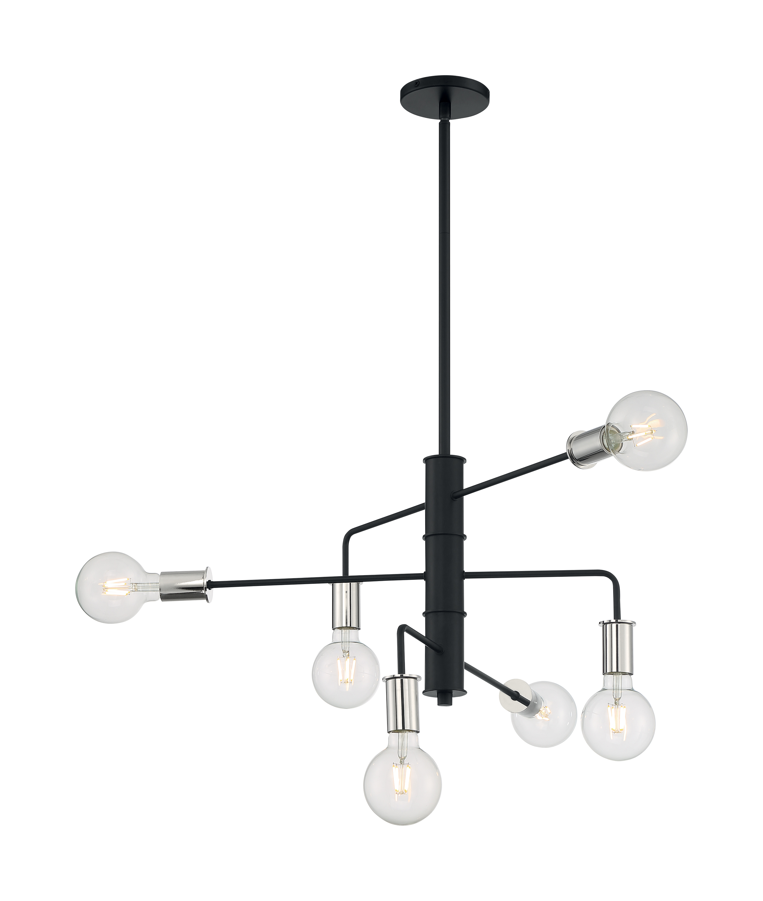 RYDER 6 LIGHT CHANDELIER - 60-7354