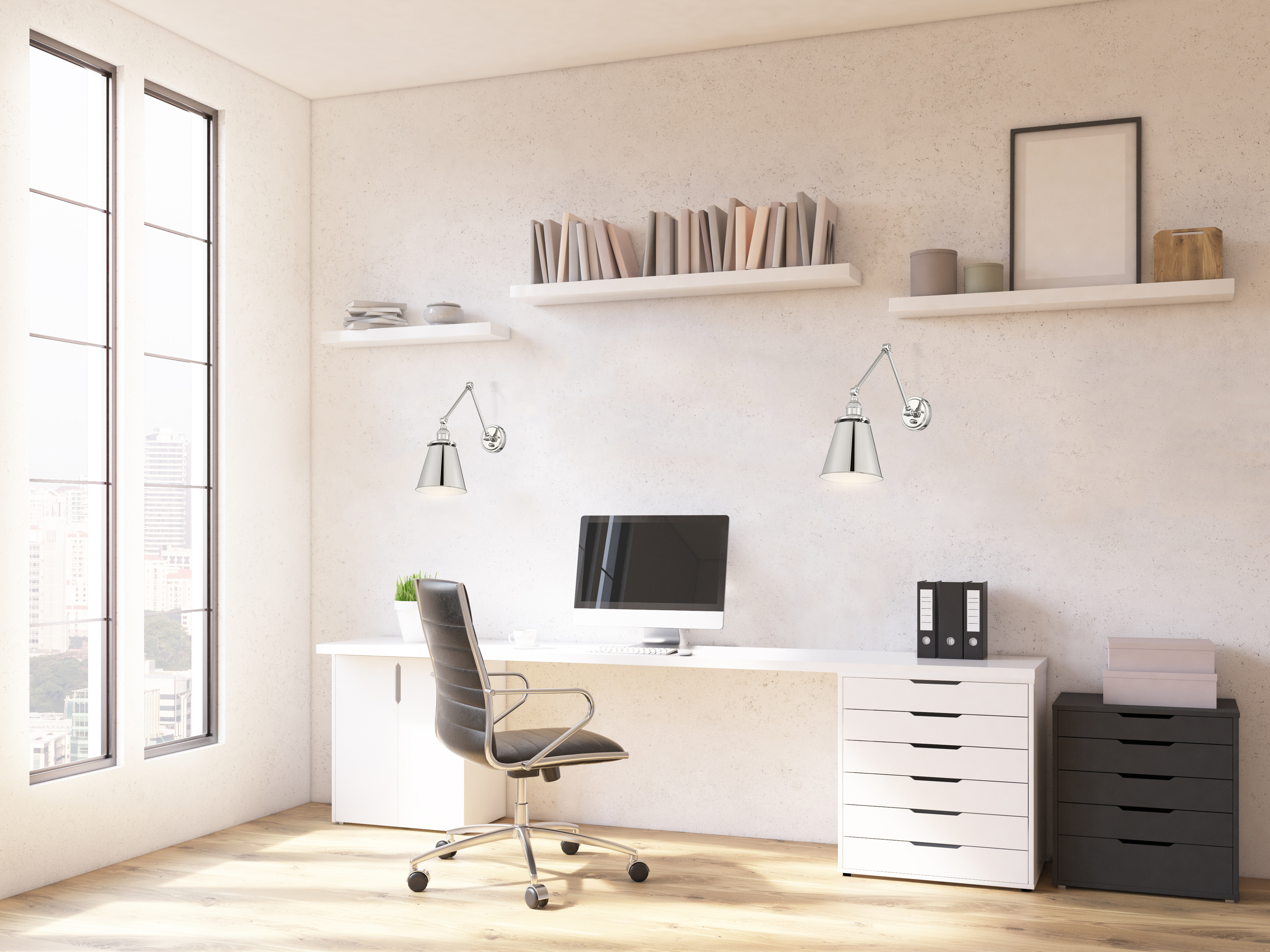 BAYARD SWING ARM FIXTURE - 60-7368