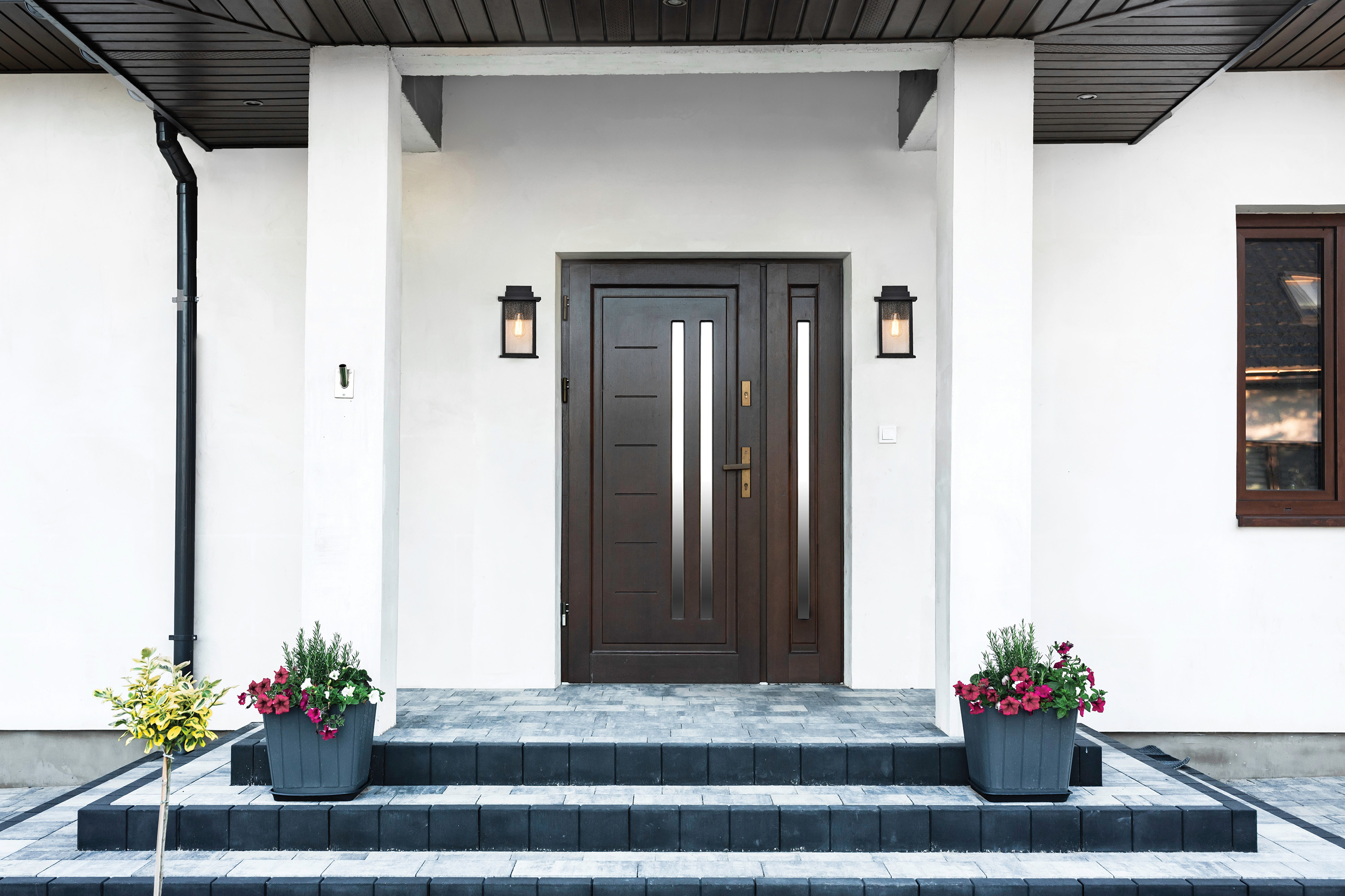 SULLIVAN 1 LT MED WALL LANTERN - 60-7375