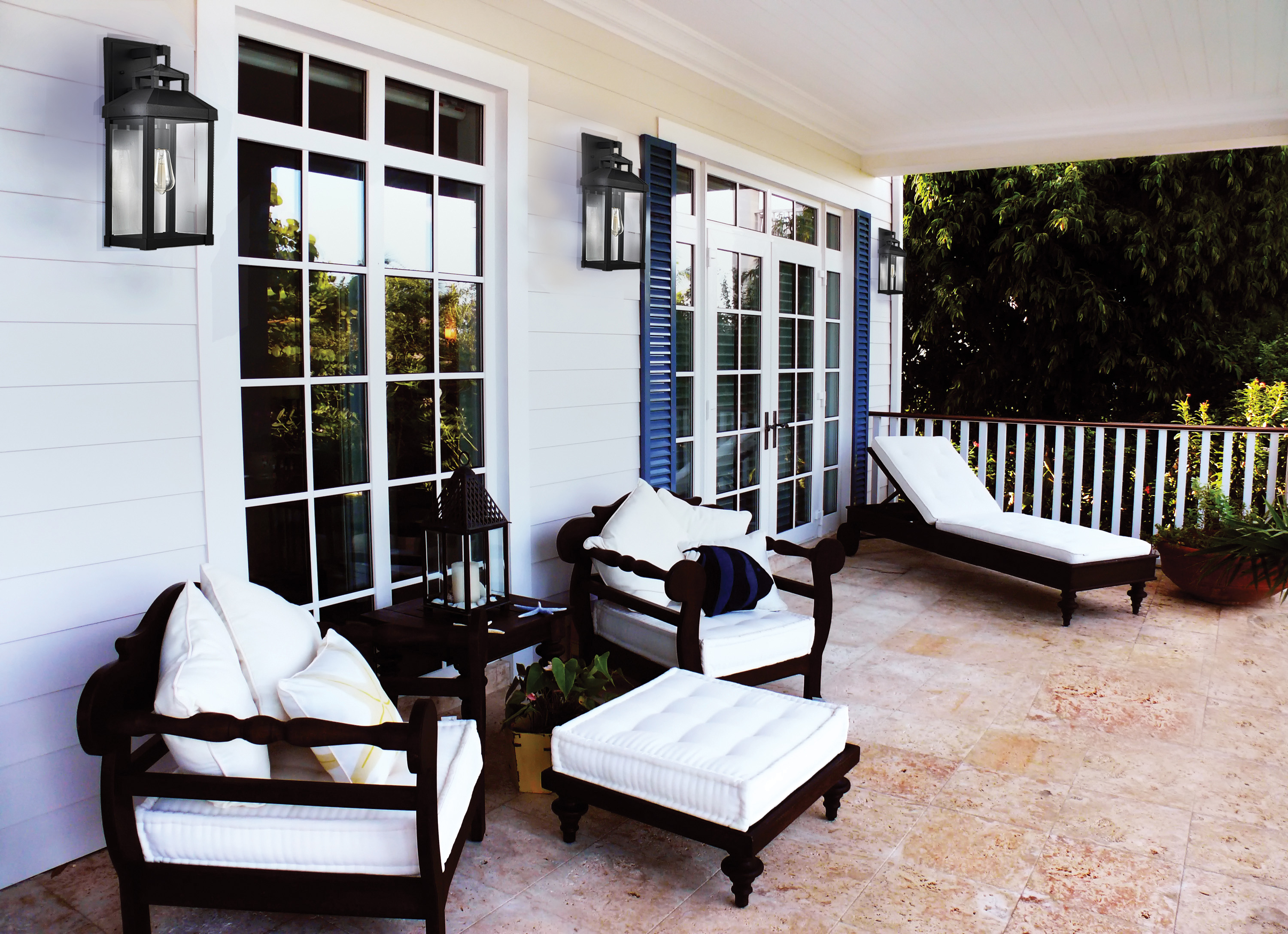 SULLIVAN 1 LT LG WALL LANTERN - 60-7376