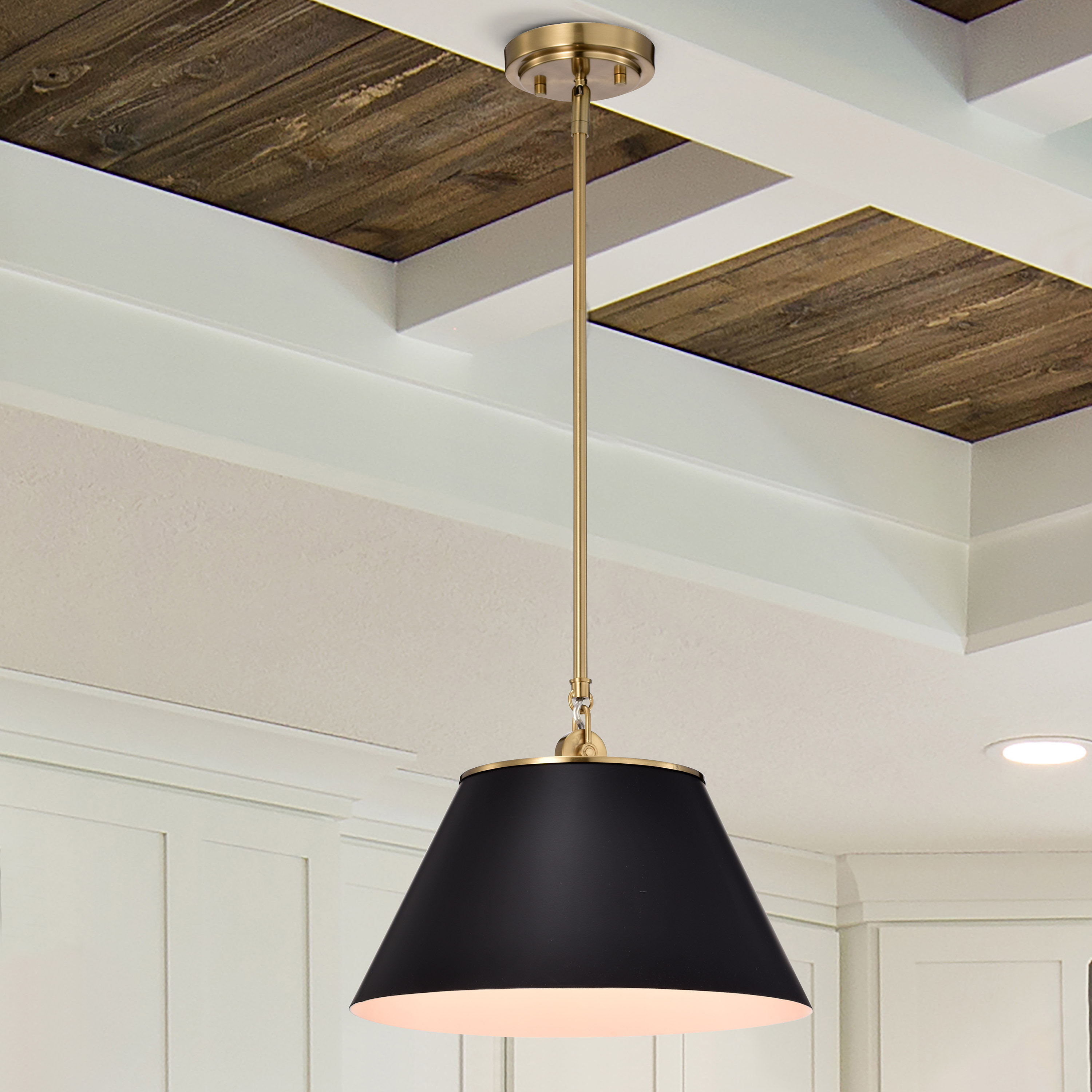 DOVER 1 LIGHT MEDIUM PENDANT - 60-7411