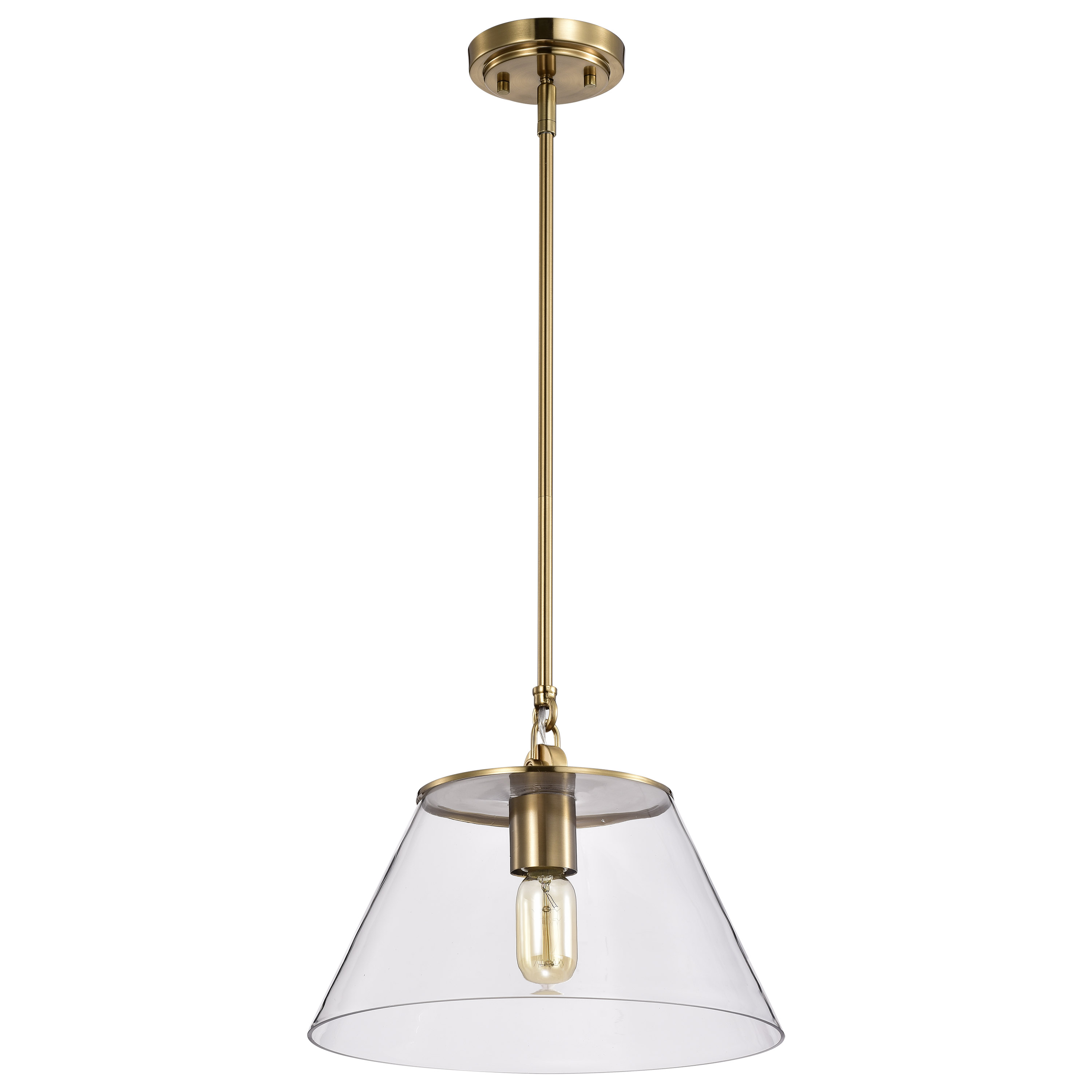 DOVER 1 LIGHT MEDIUM PENDANT - 60-7413