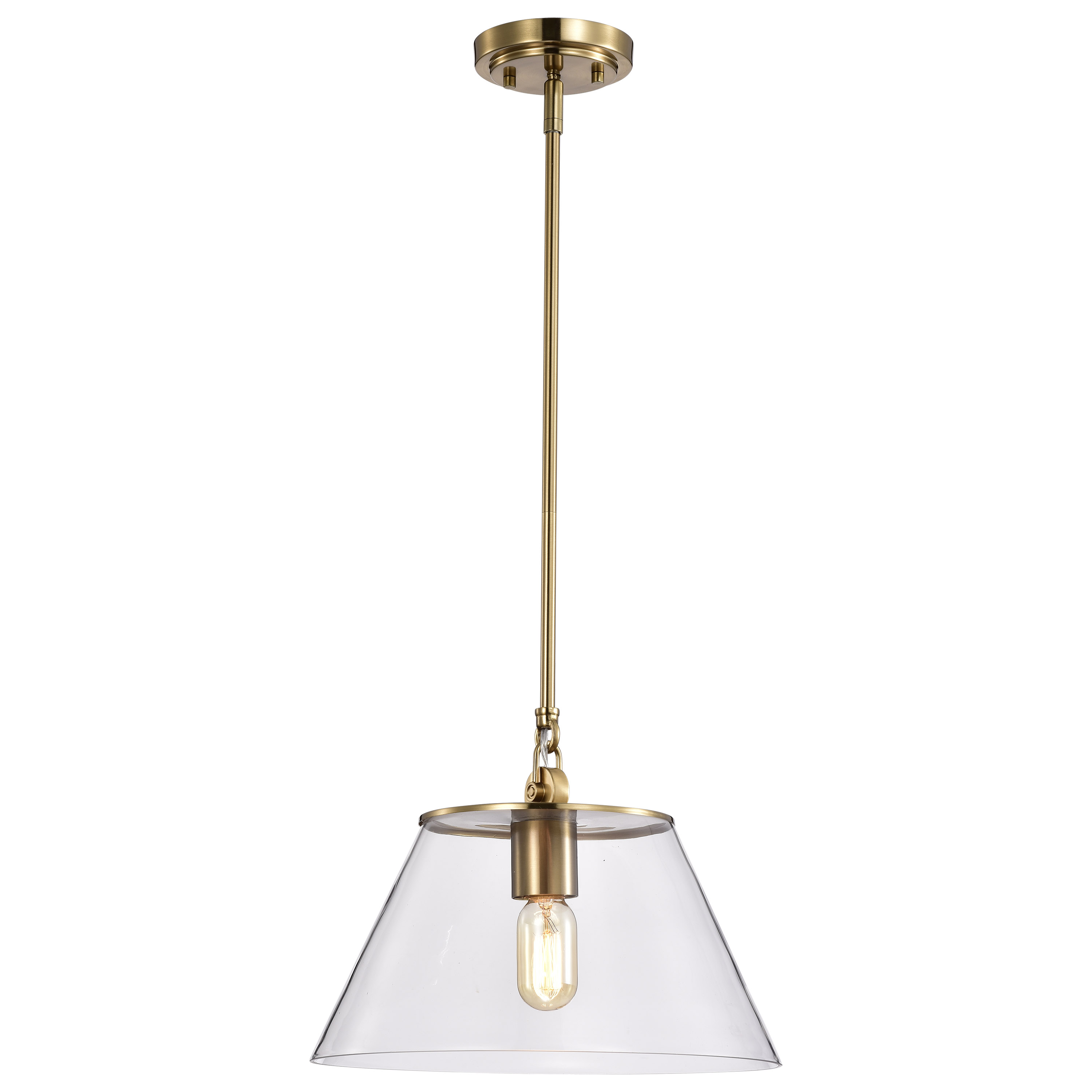 DOVER 1 LIGHT MEDIUM PENDANT - 60-7413