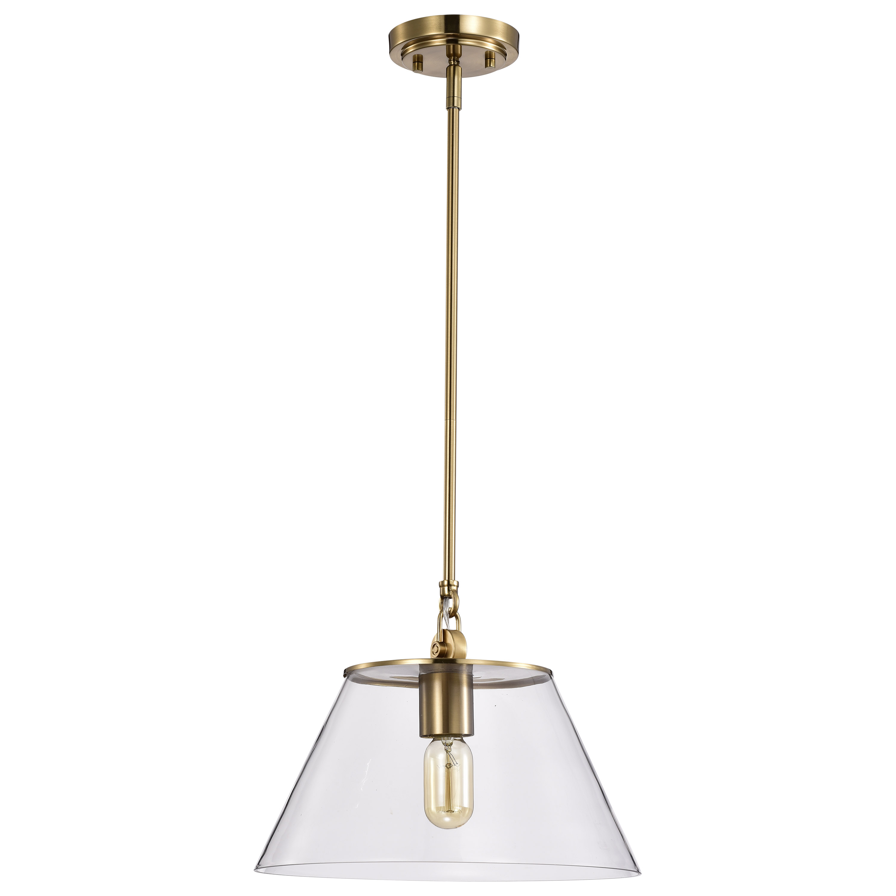 DOVER 1 LIGHT MEDIUM PENDANT - 60-7413