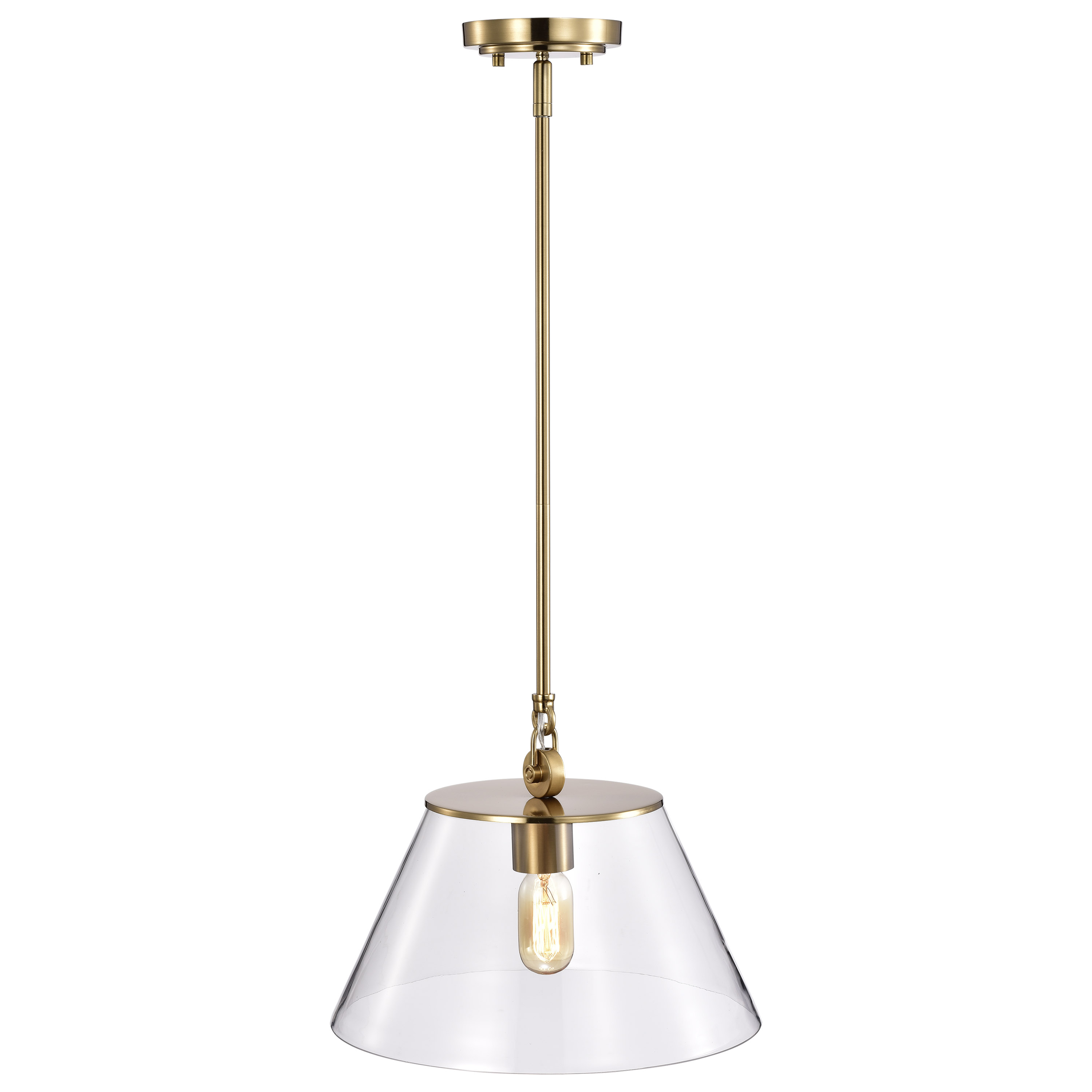 DOVER 1 LIGHT MEDIUM PENDANT - 60-7413