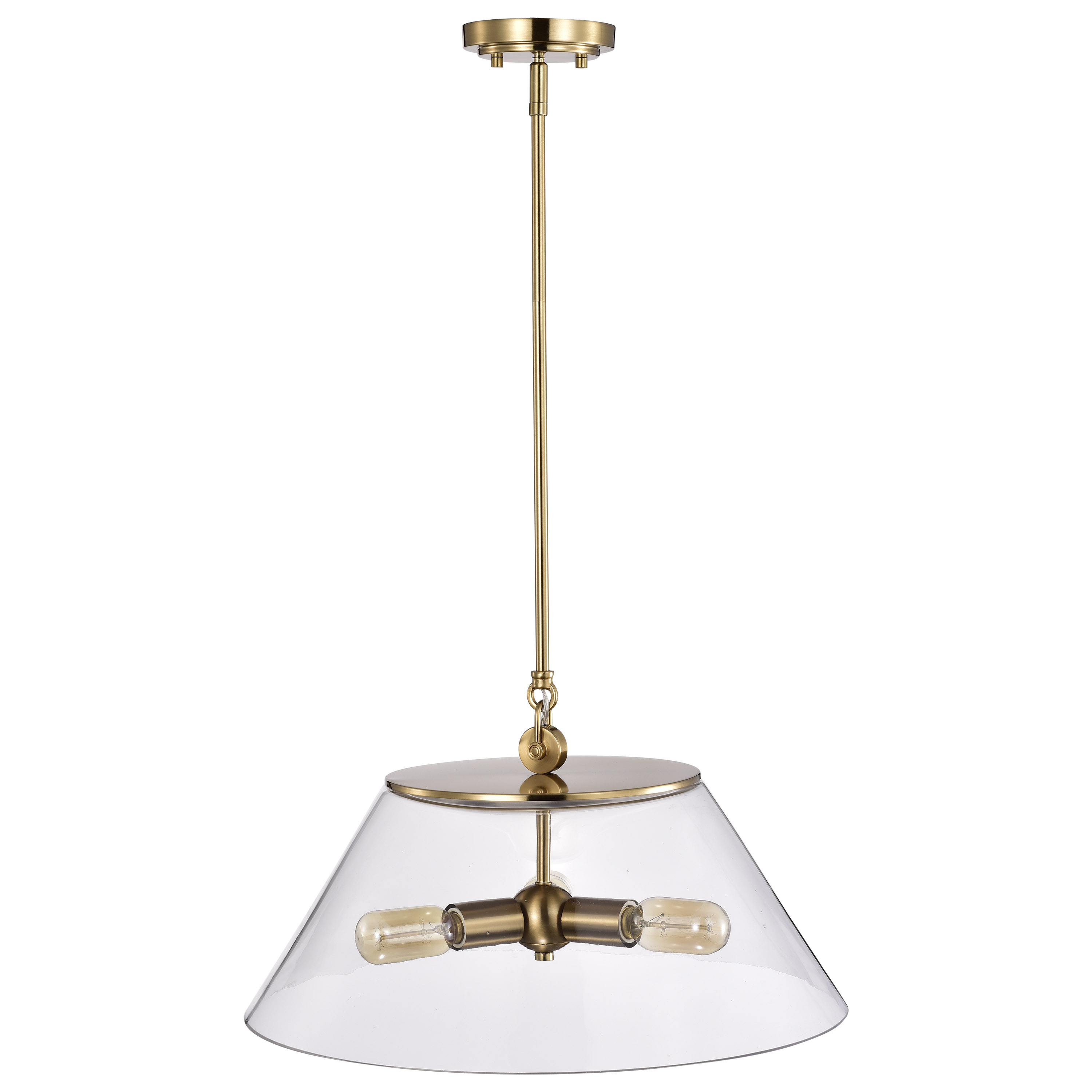 DOVER 3 LIGHT LARGE PENDANT - 60-7416