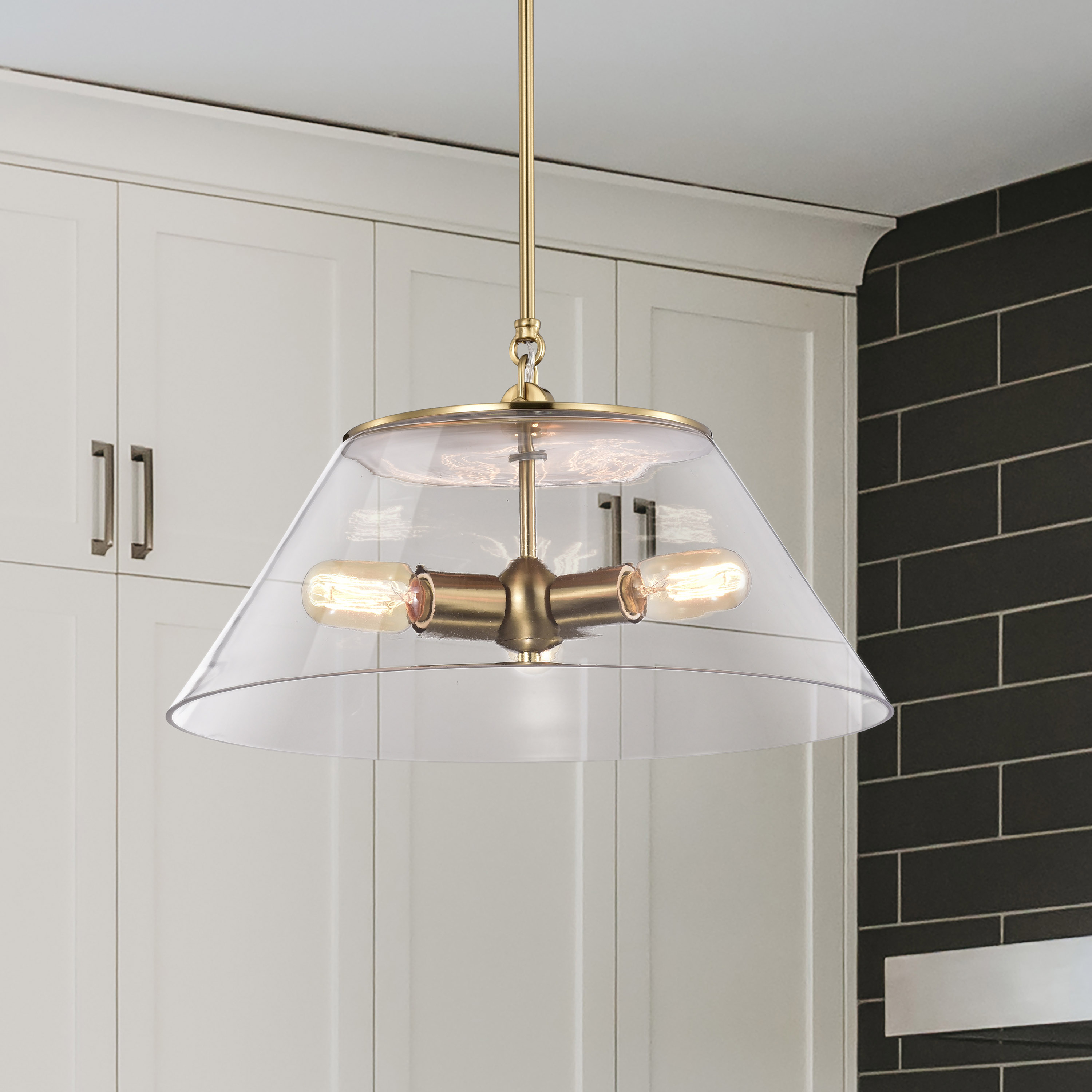 DOVER 3 LIGHT LARGE PENDANT - 60-7416
