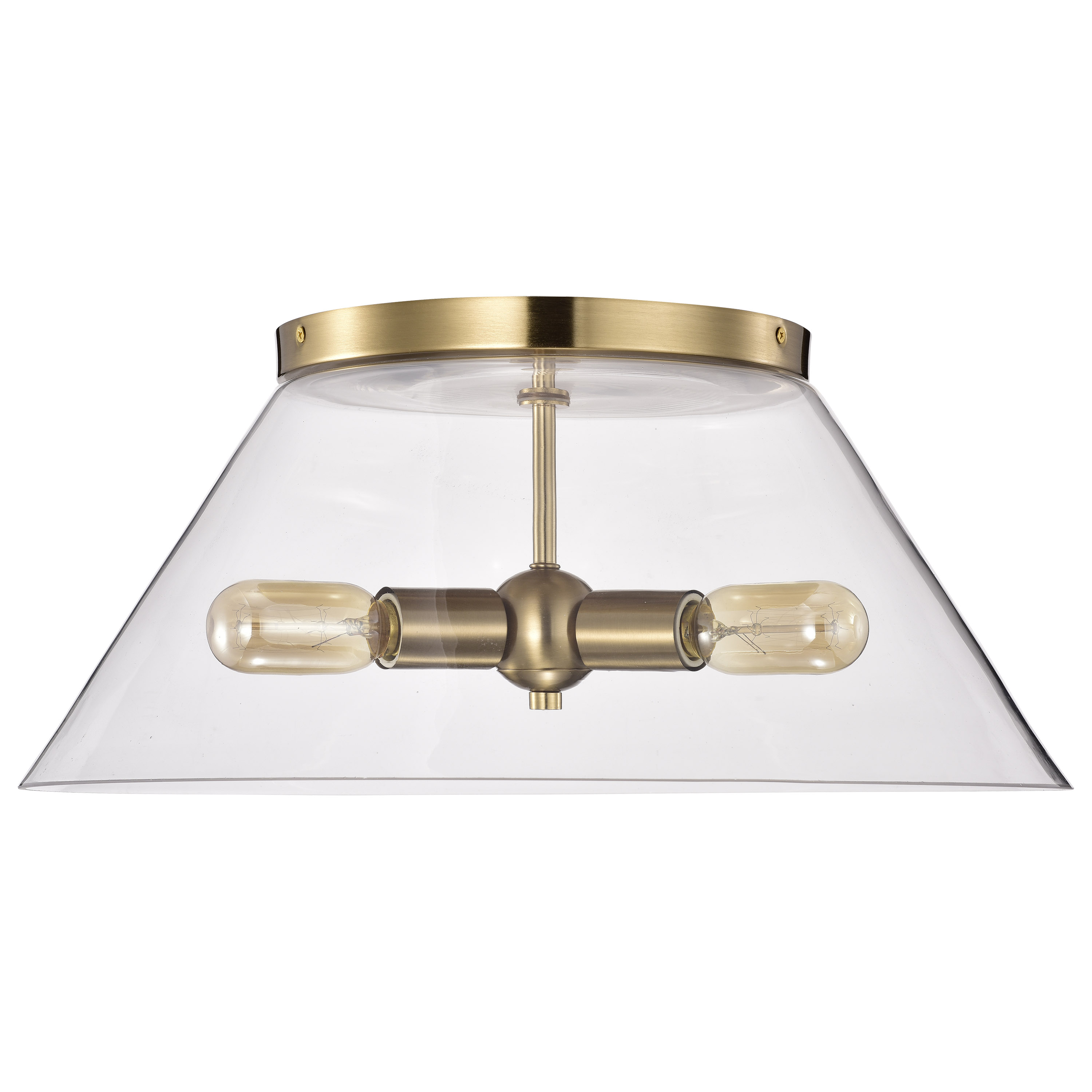 DOVER 3 LIGHT LARGE FLUSH - 60-7422