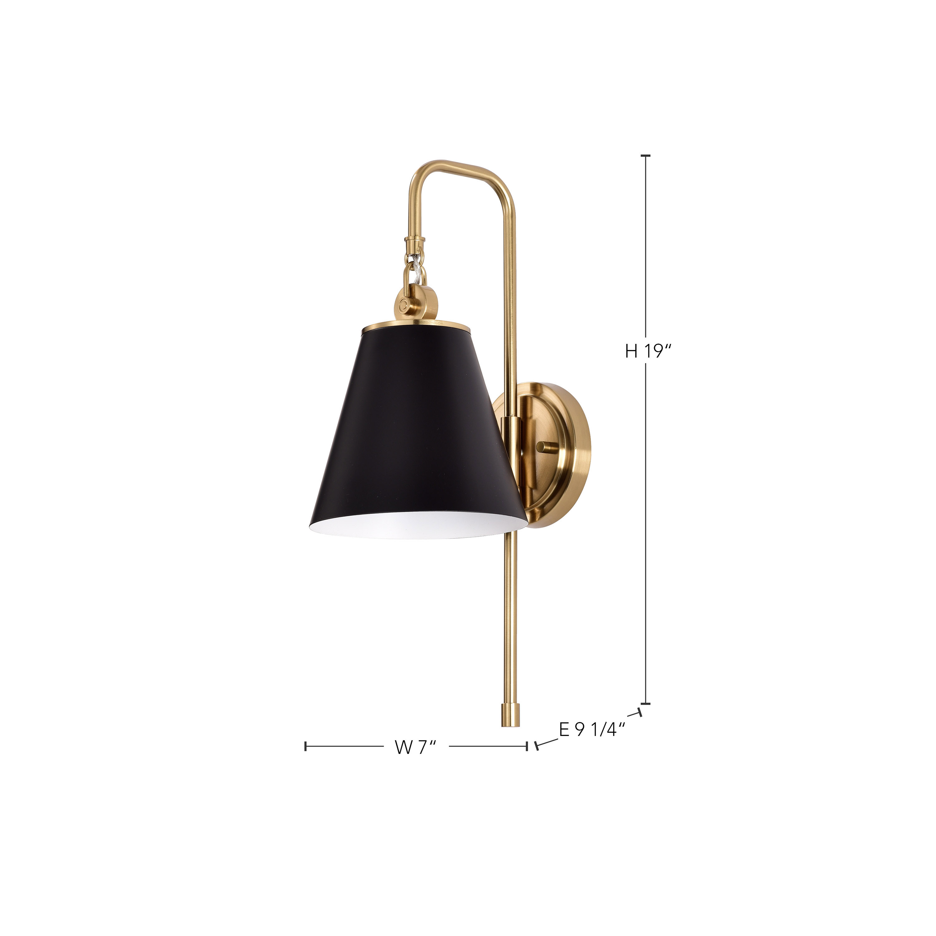 DOVER 1 LIGHT WALL SCONCE - 60-7445