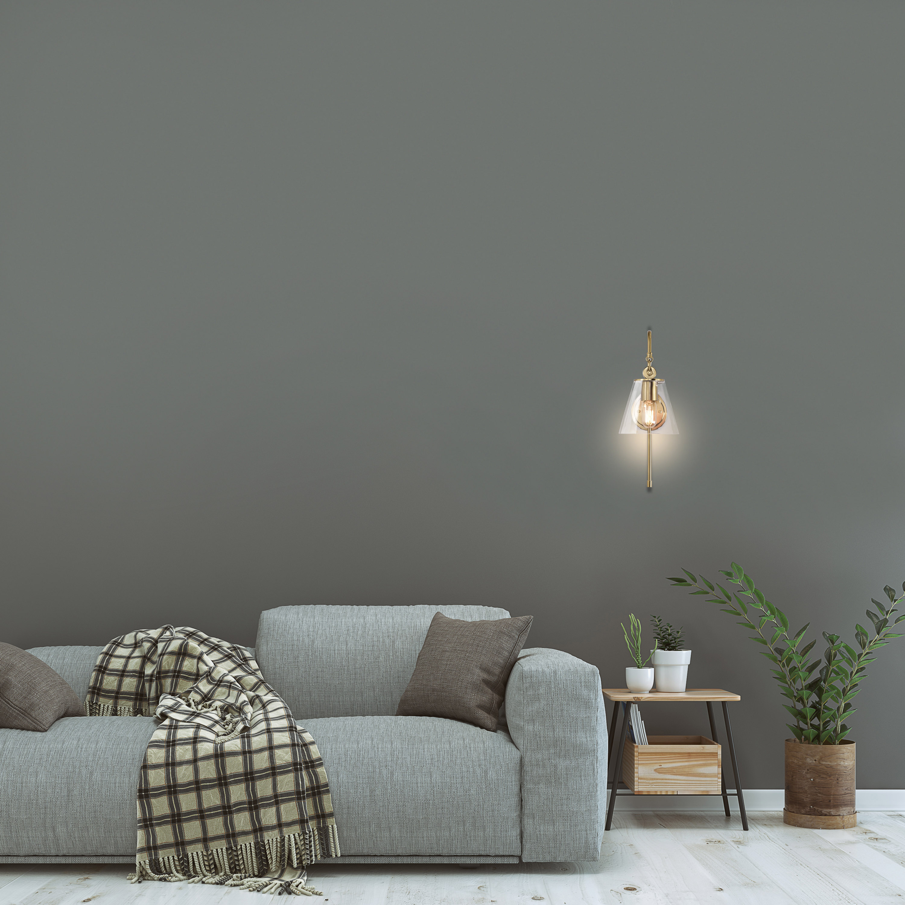 DOVER 1 LIGHT WALL SCONCE - 60-7449