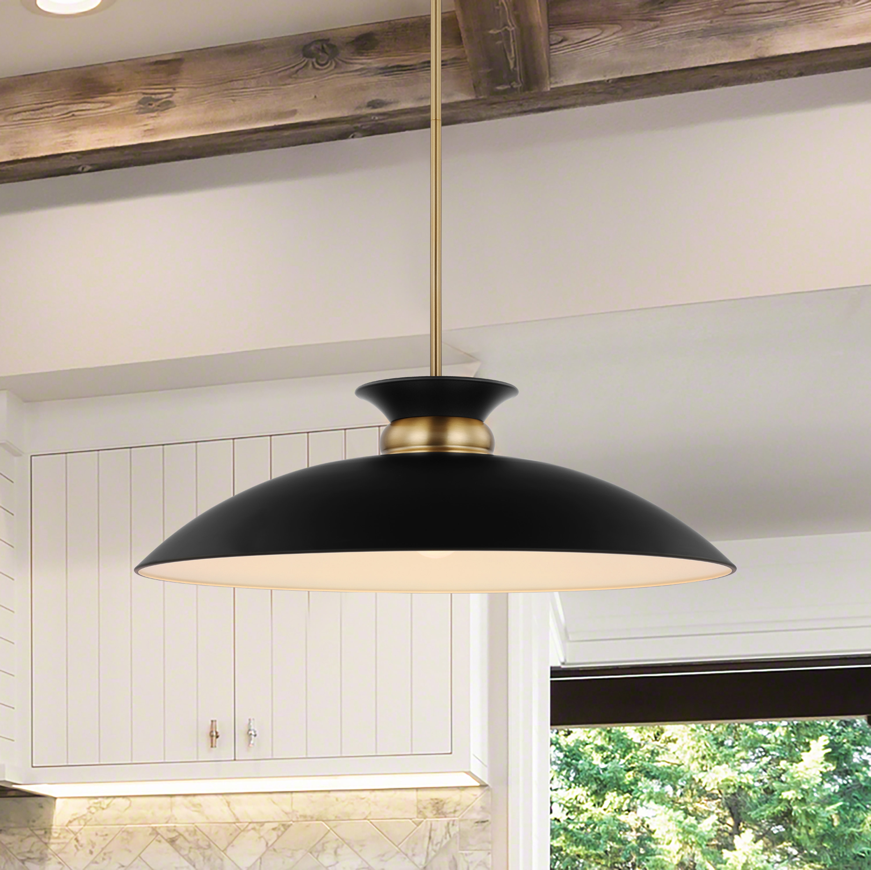 PERKINS 1 LT LARGE PENDANT - 60-7462