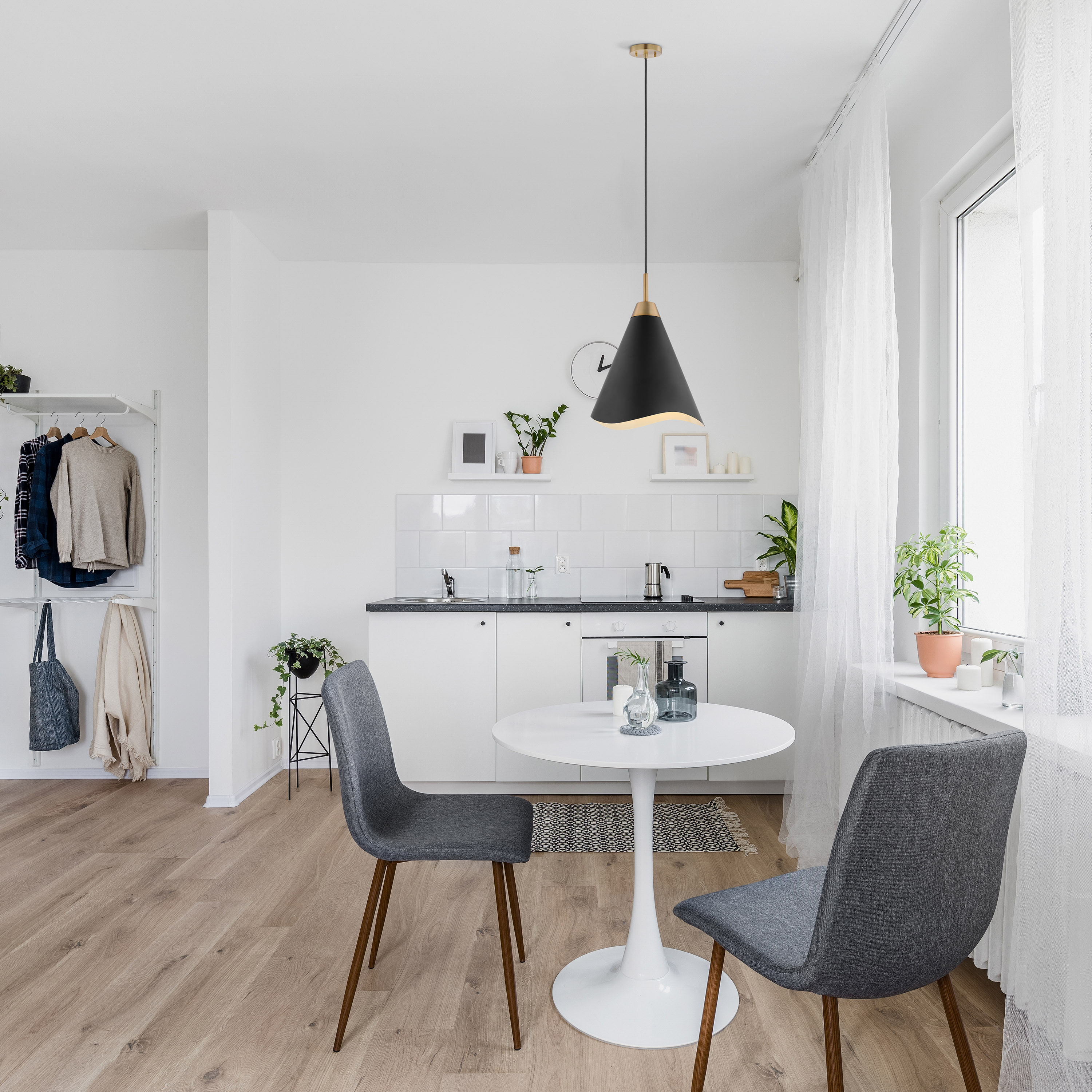 TANGO 1 LIGHT LARGE PENDANT - 60-7476