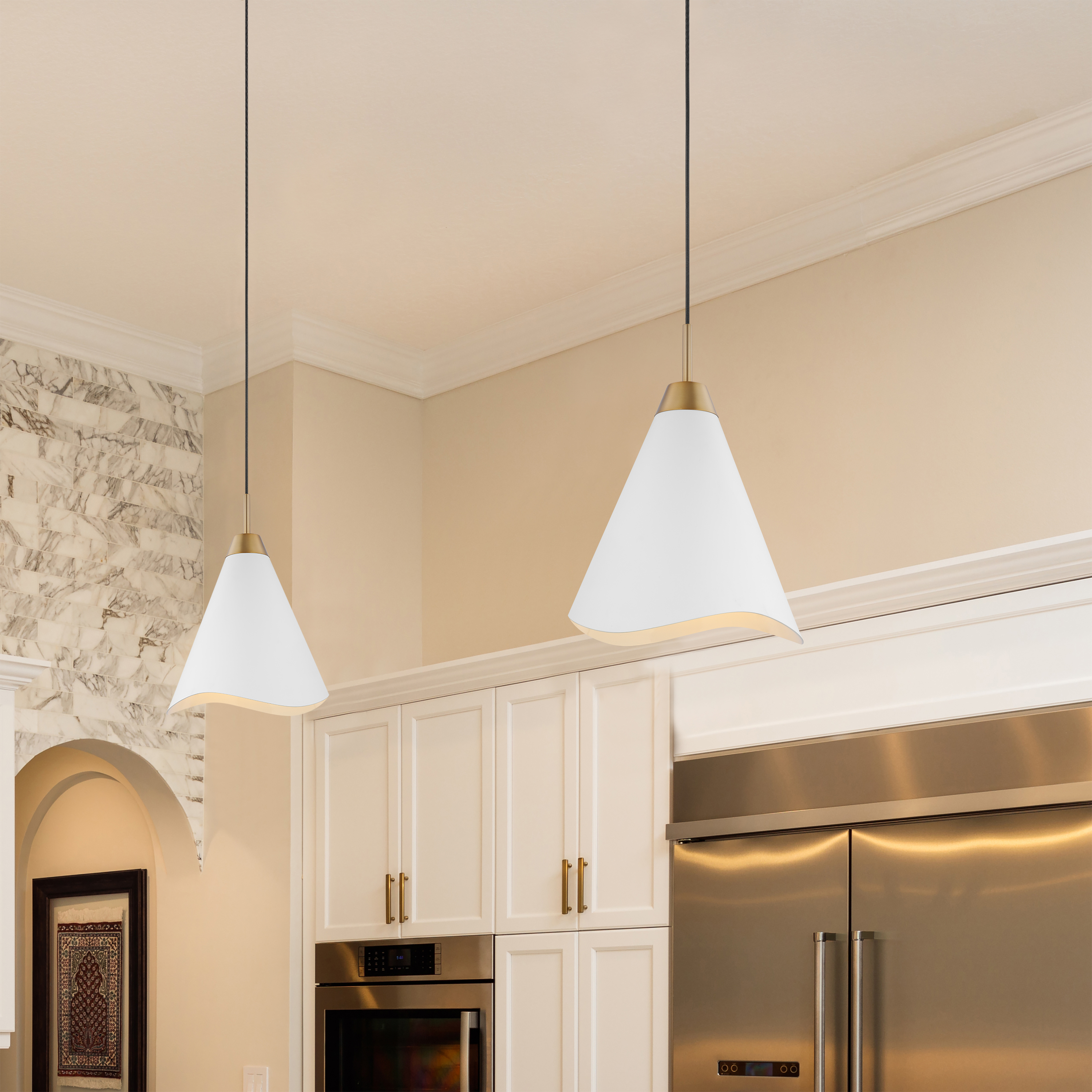 TANGO 1 LIGHT LARGE PENDANT - 60-7477