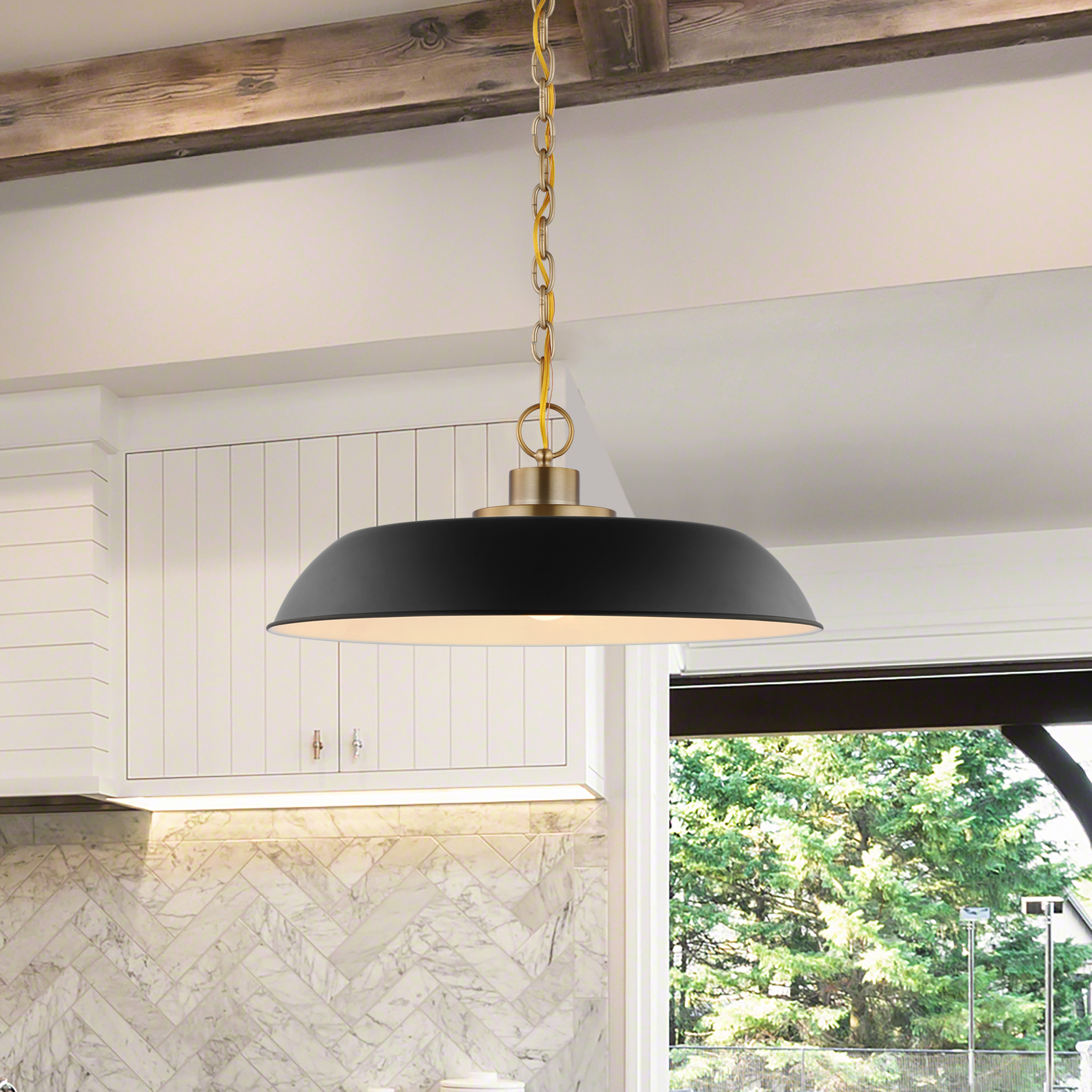 COLONY 1 LIGHT MEDIUM PENDANT - 60-7484