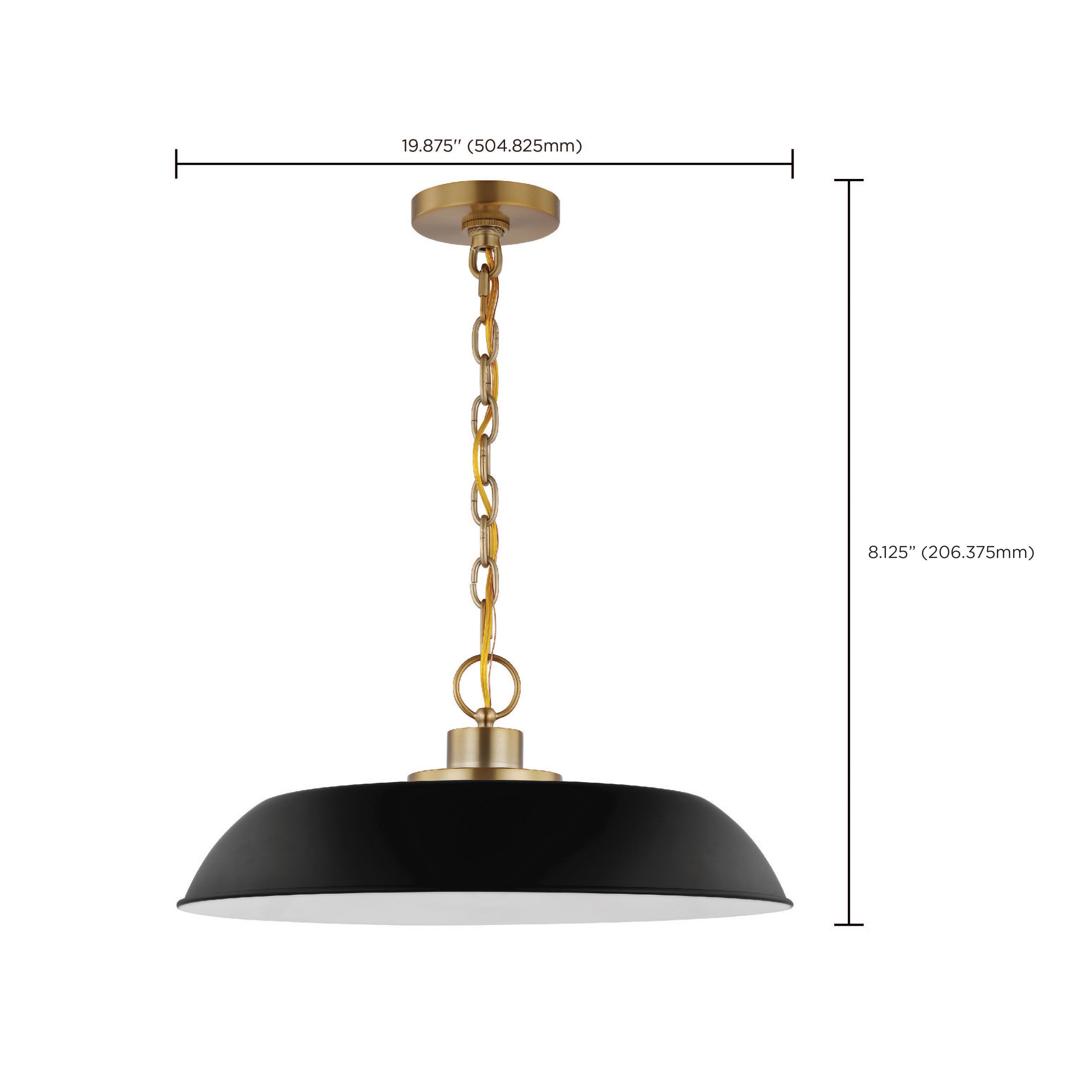 COLONY 1 LIGHT MEDIUM PENDANT - 60-7484