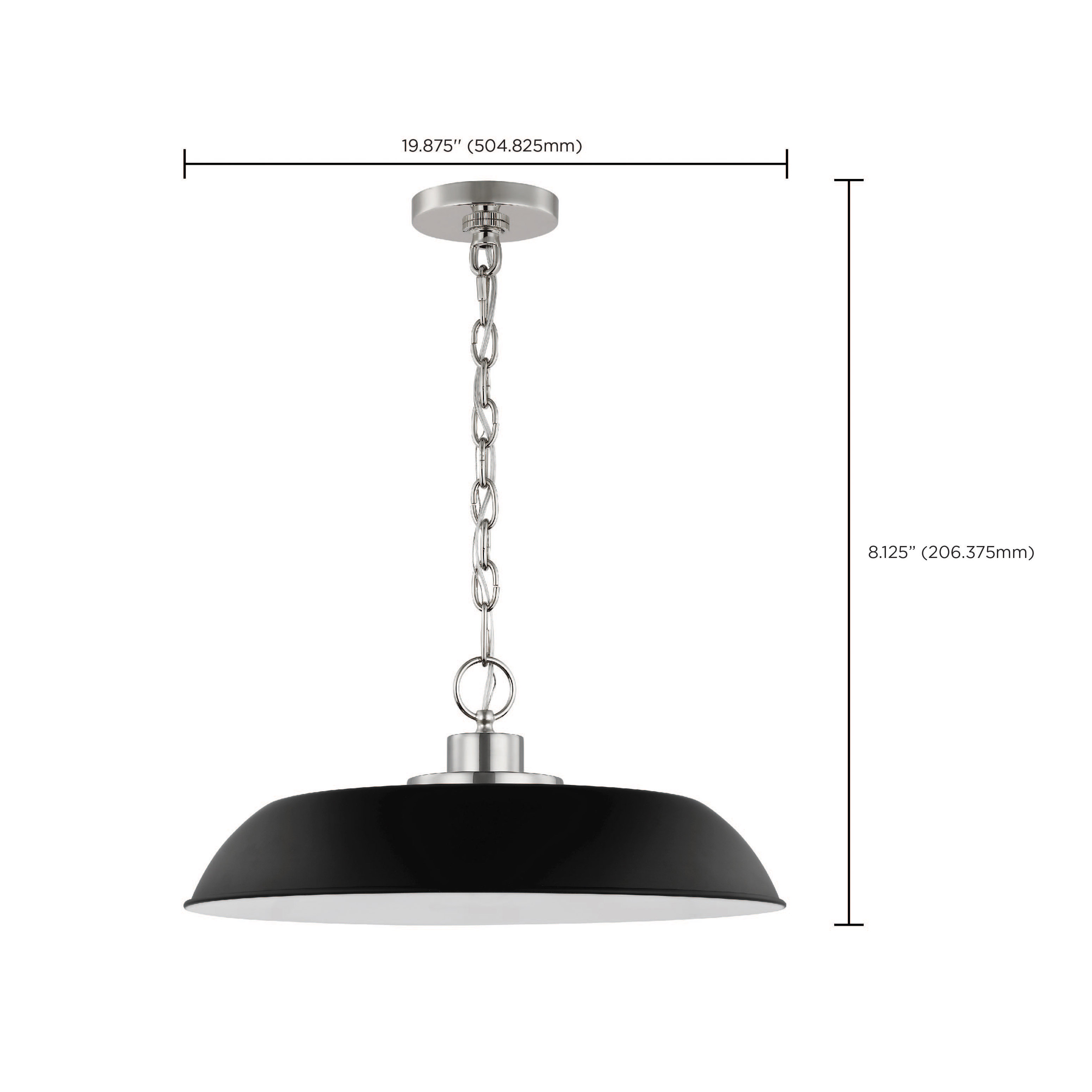 COLONY 1 LIGHT MEDIUM PENDANT - 60-7485