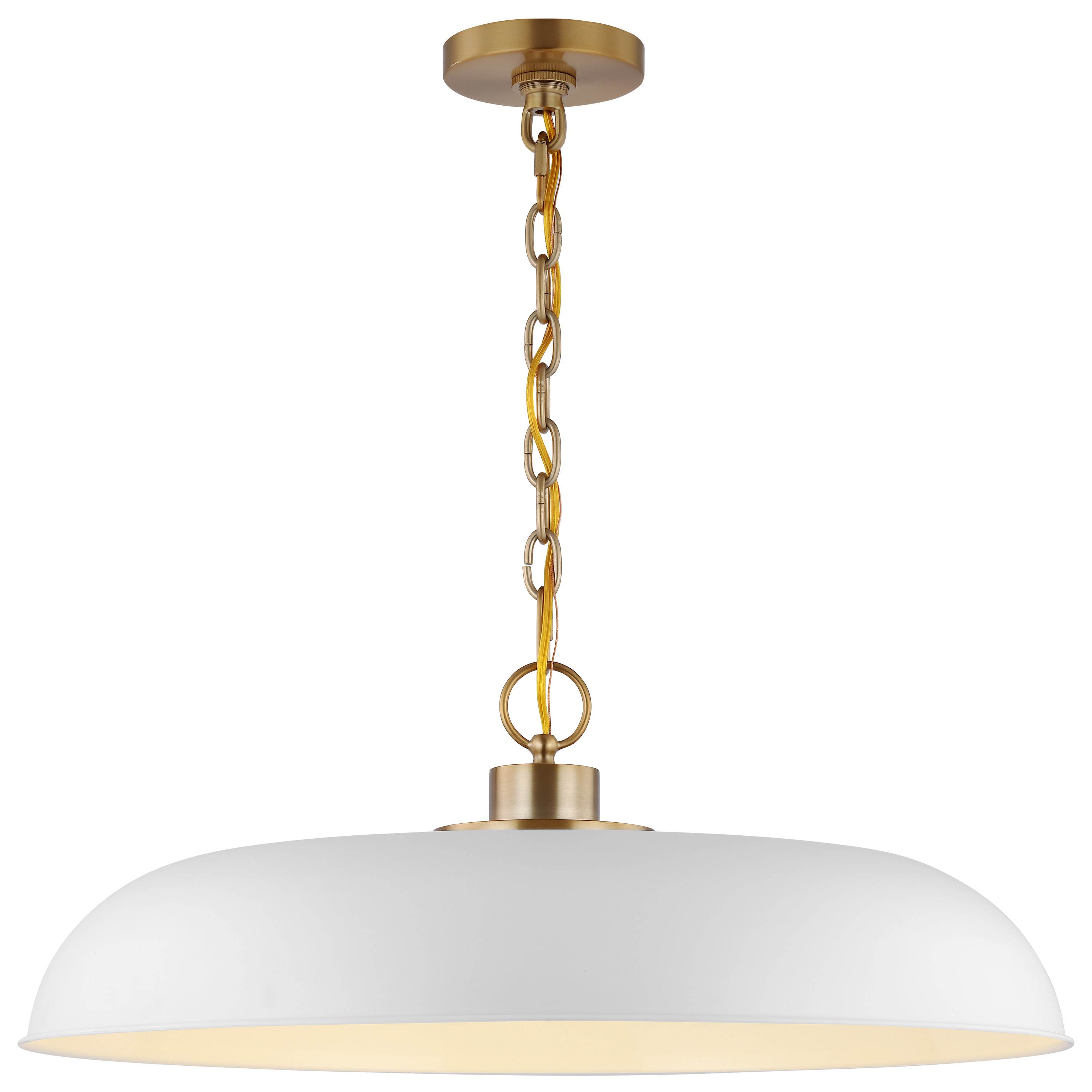 COLONY 1 LIGHT LARGE PENDANT - 60-7486