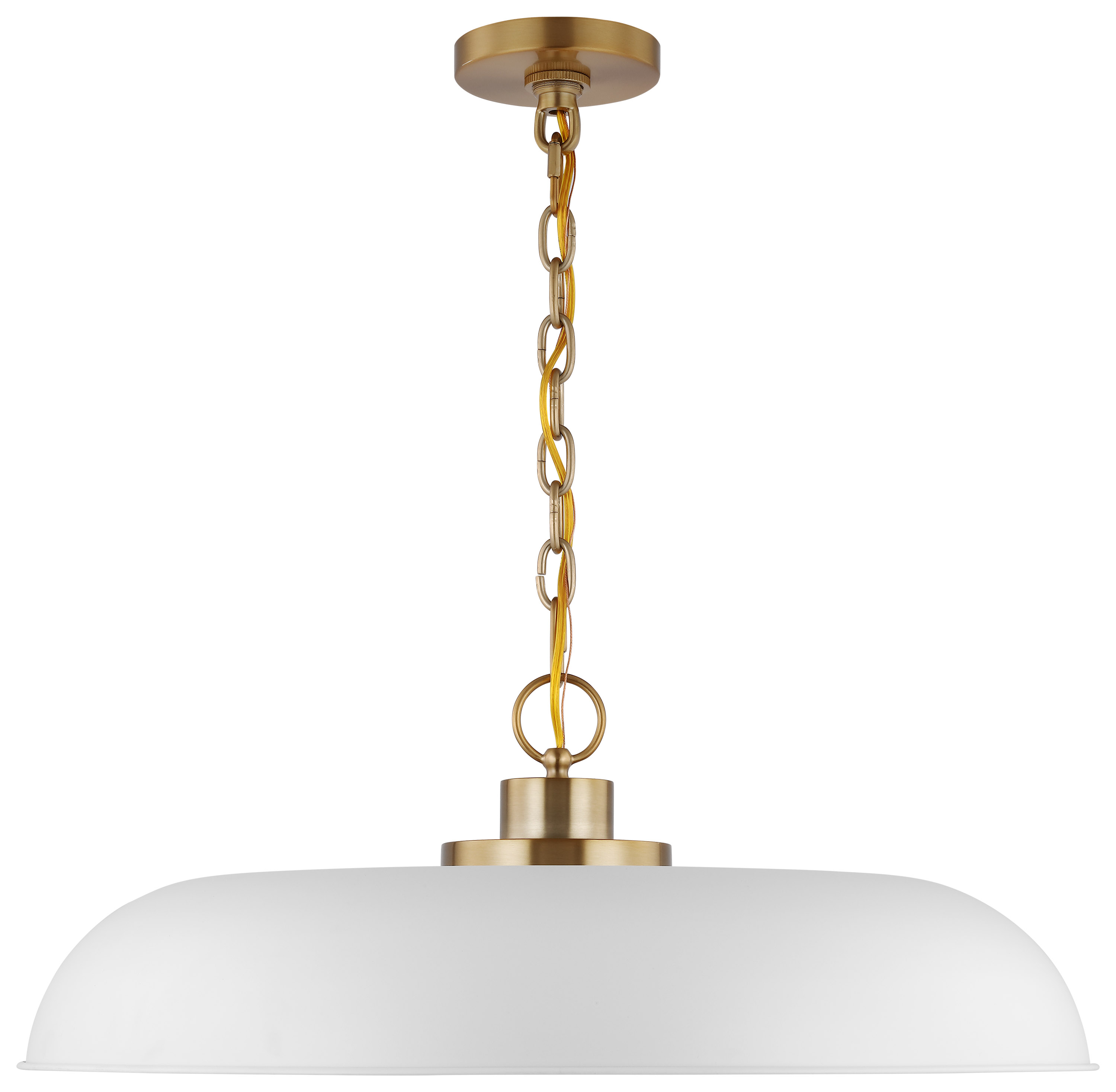 COLONY 1 LIGHT LARGE PENDANT - 60-7486