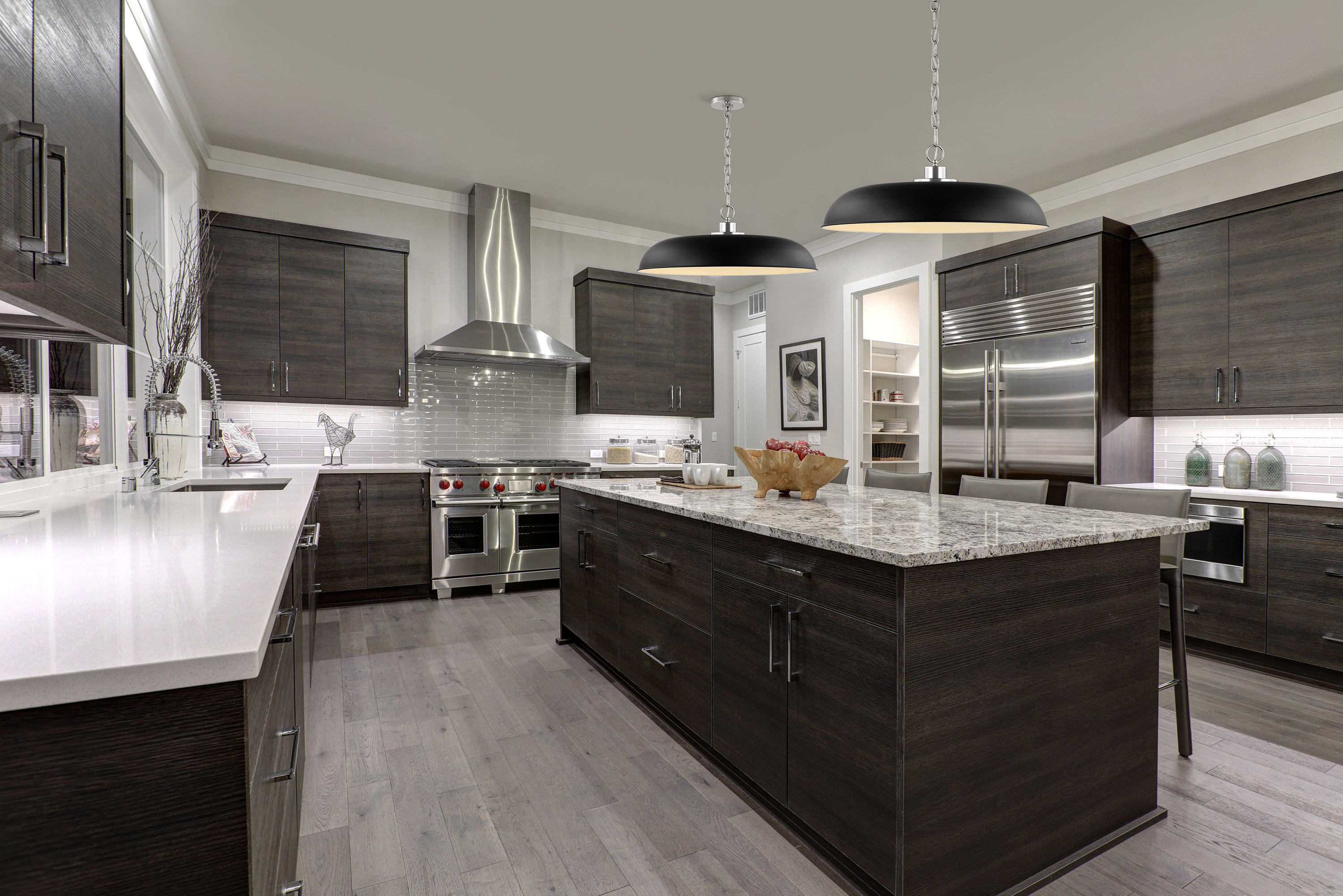 COLONY 1 LIGHT LARGE PENDANT - 60-7488