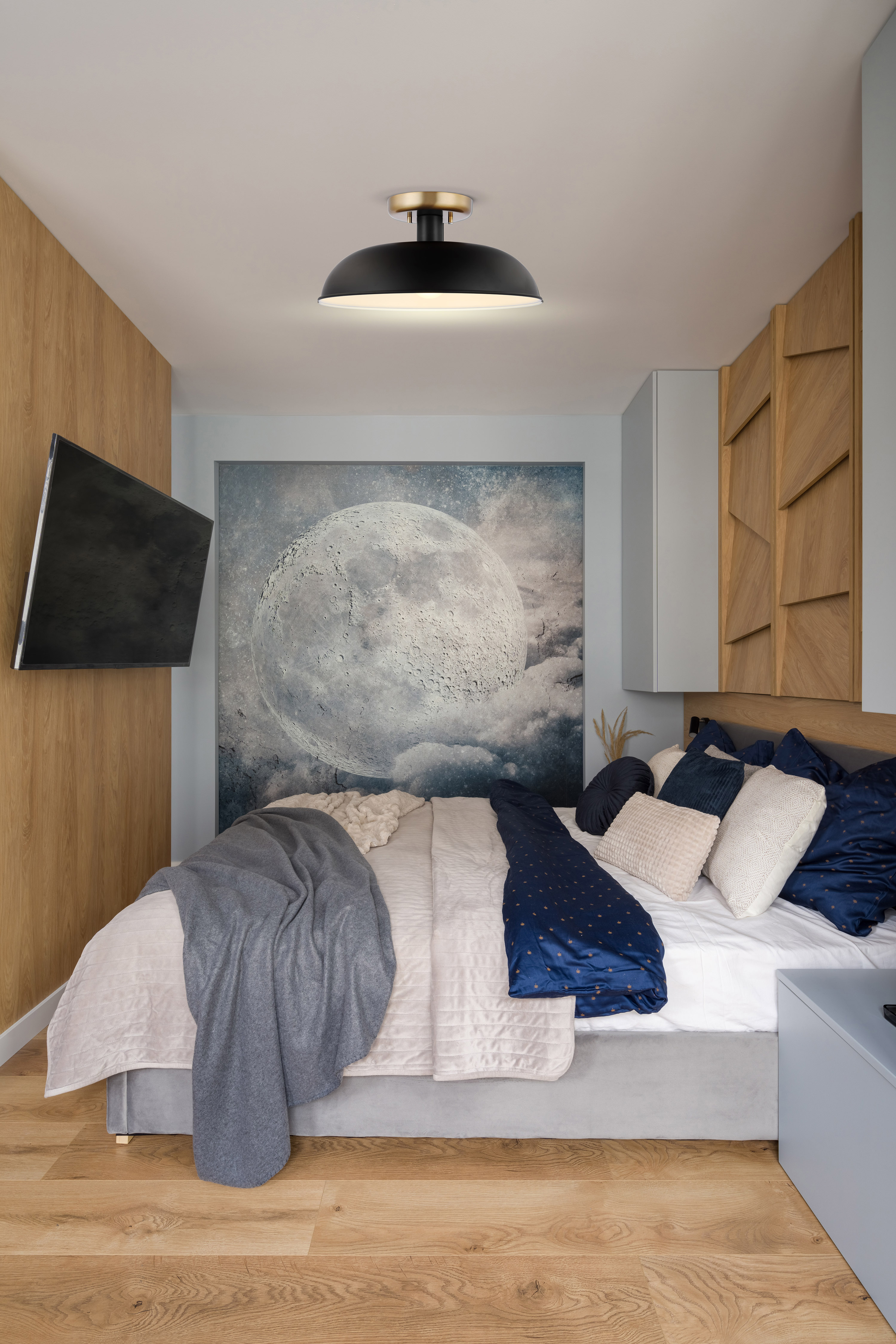 COLONY 1 LIGHT SMALL FLUSH - 60-7491