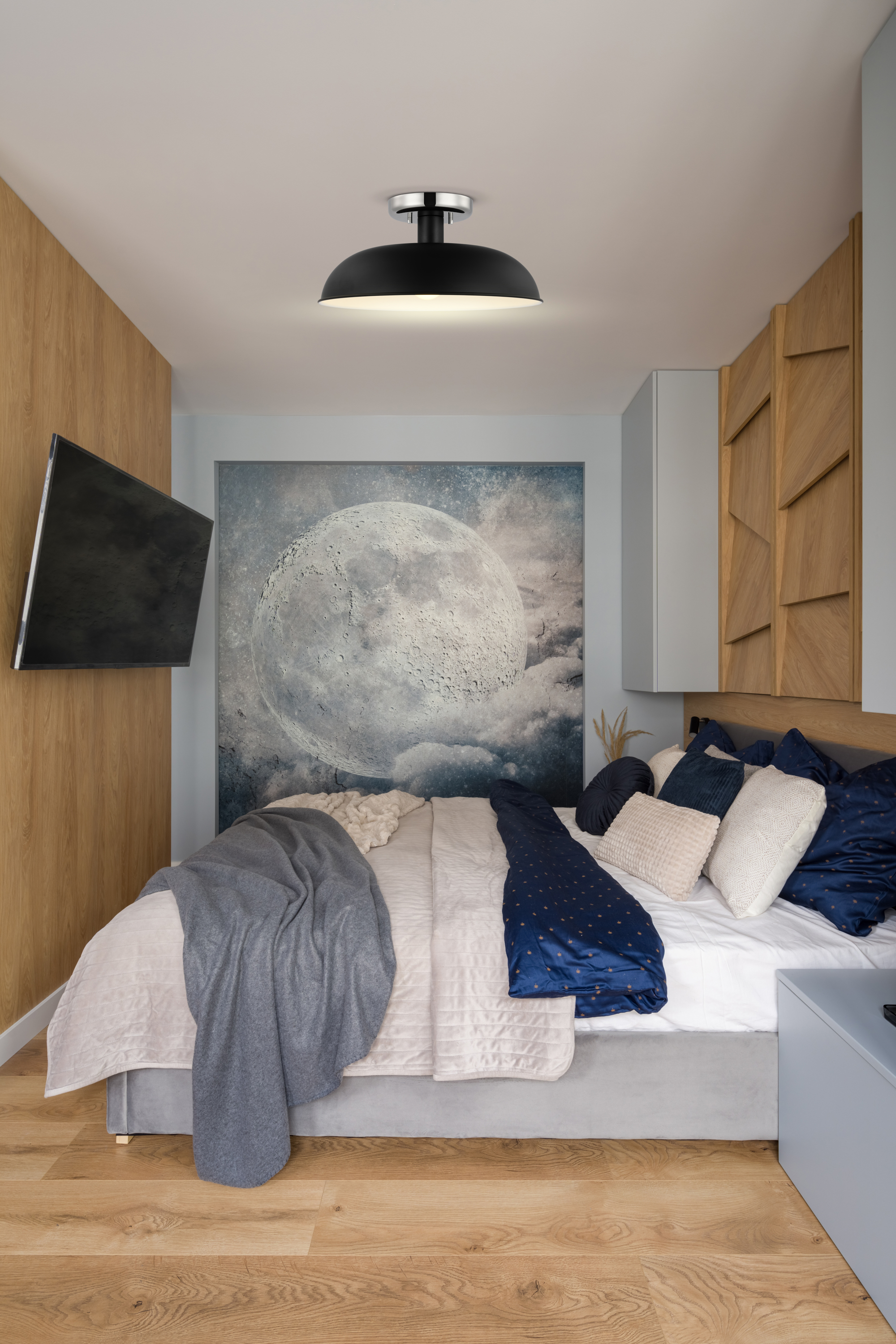 COLONY 1 LIGHT SMALL FLUSH - 60-7492