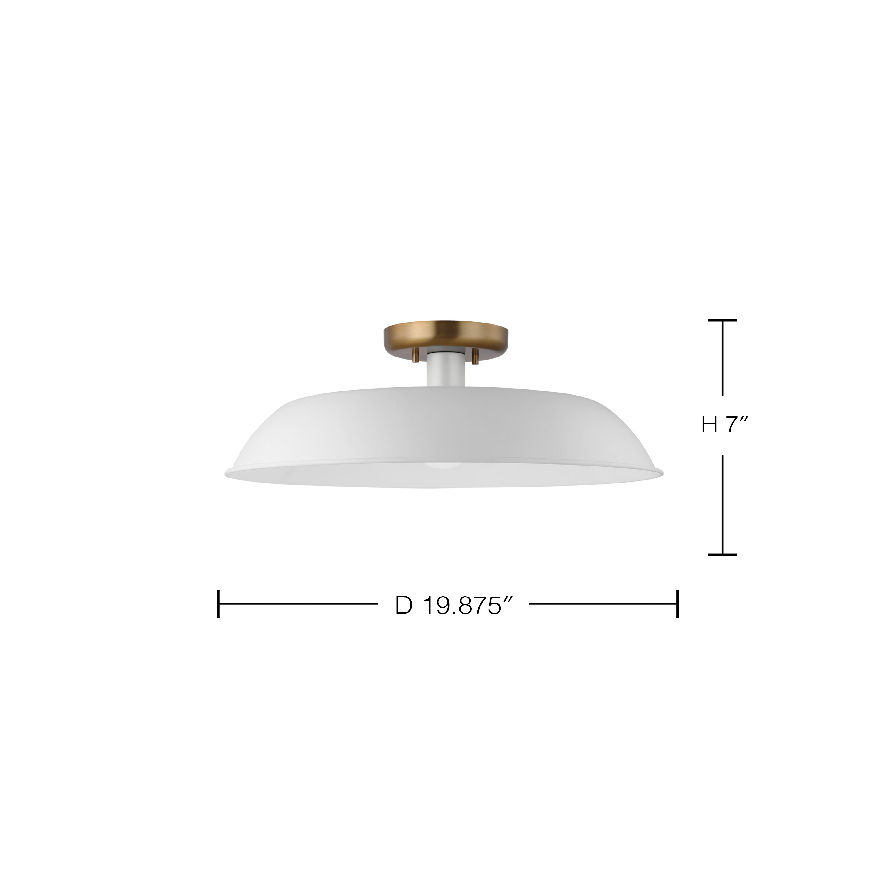 COLONY 1 LIGHT MEDIUM FLUSH - 60-7493