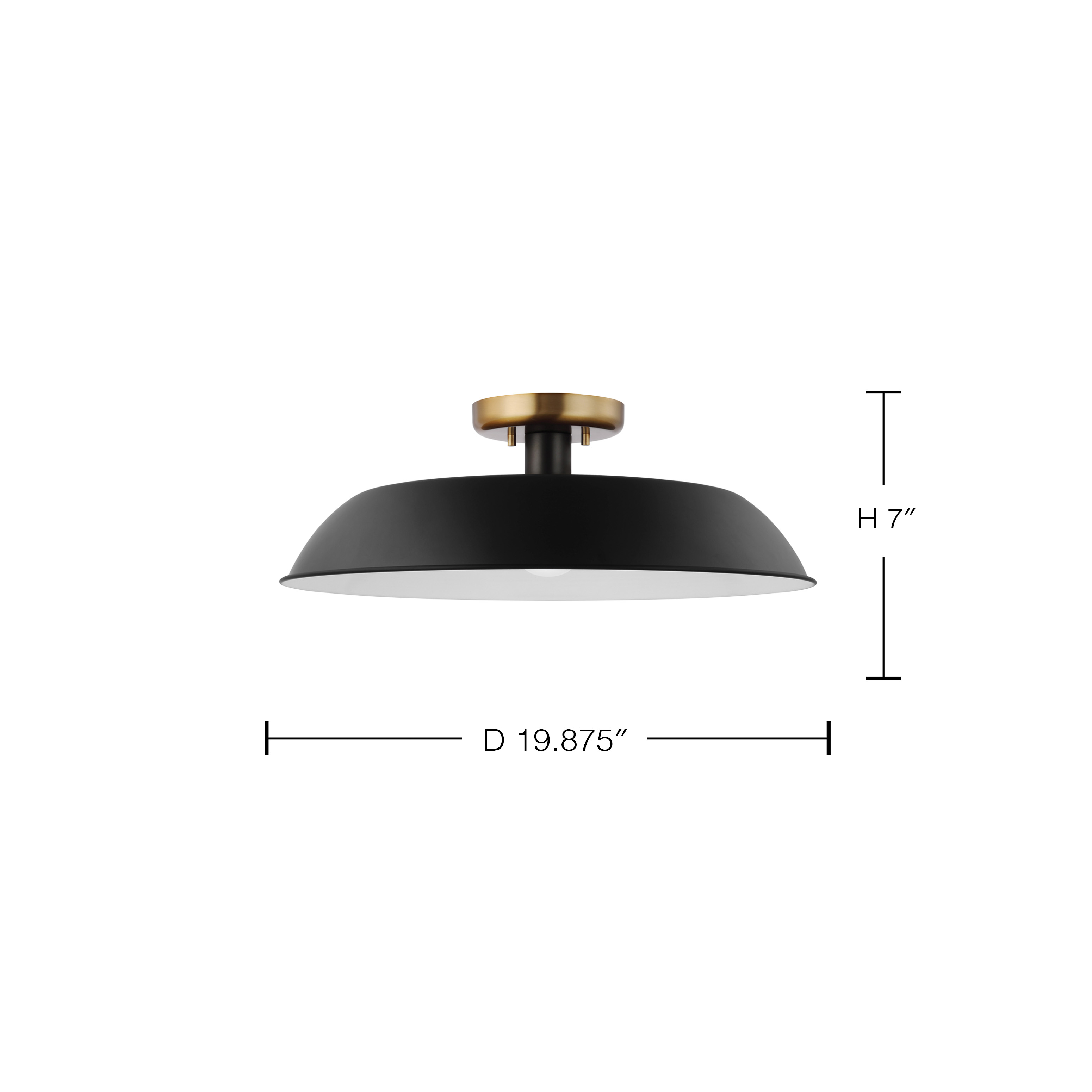 COLONY 1 LIGHT MEDIUM FLUSH - 60-7494