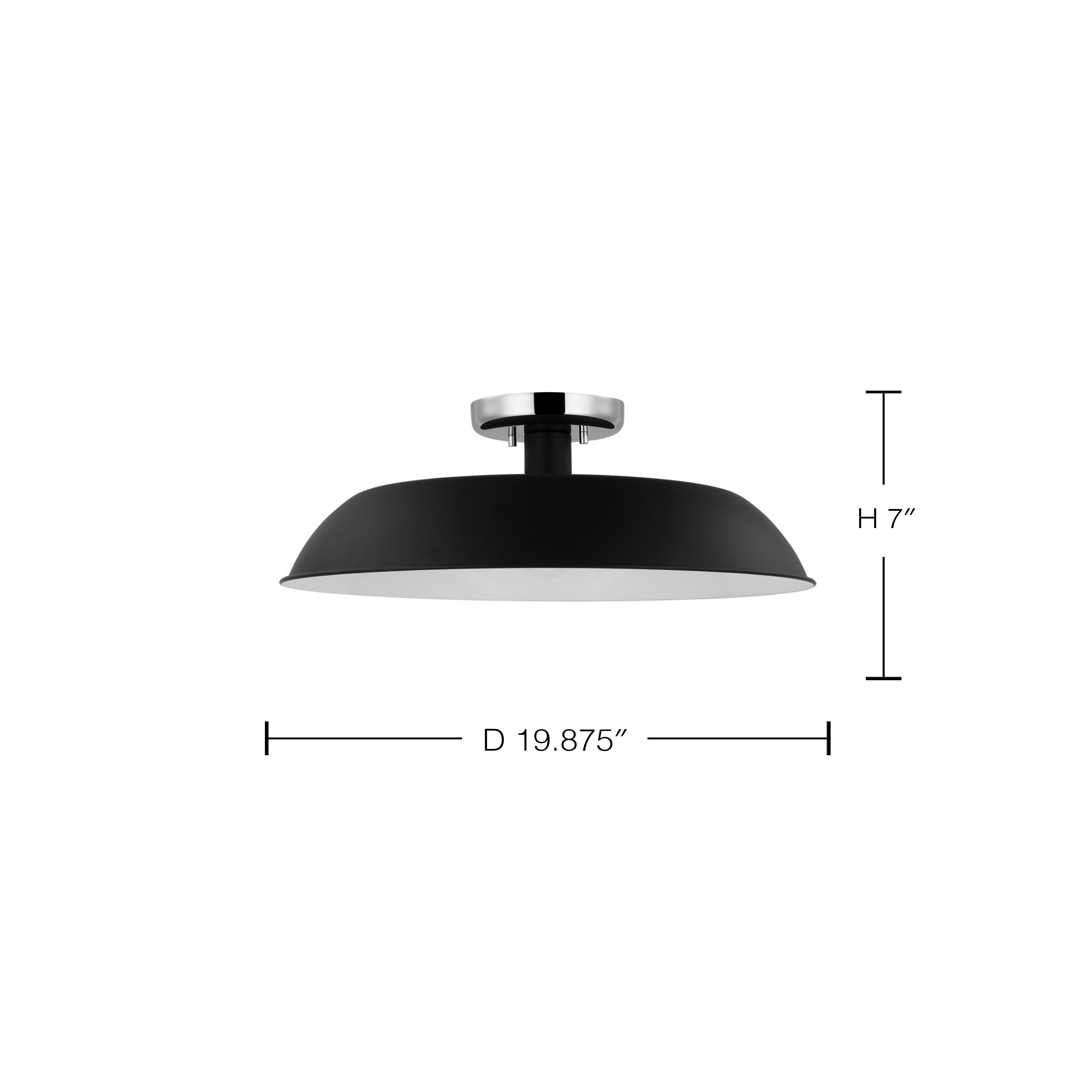 COLONY 1 LIGHT MEDIUM FLUSH - 60-7495