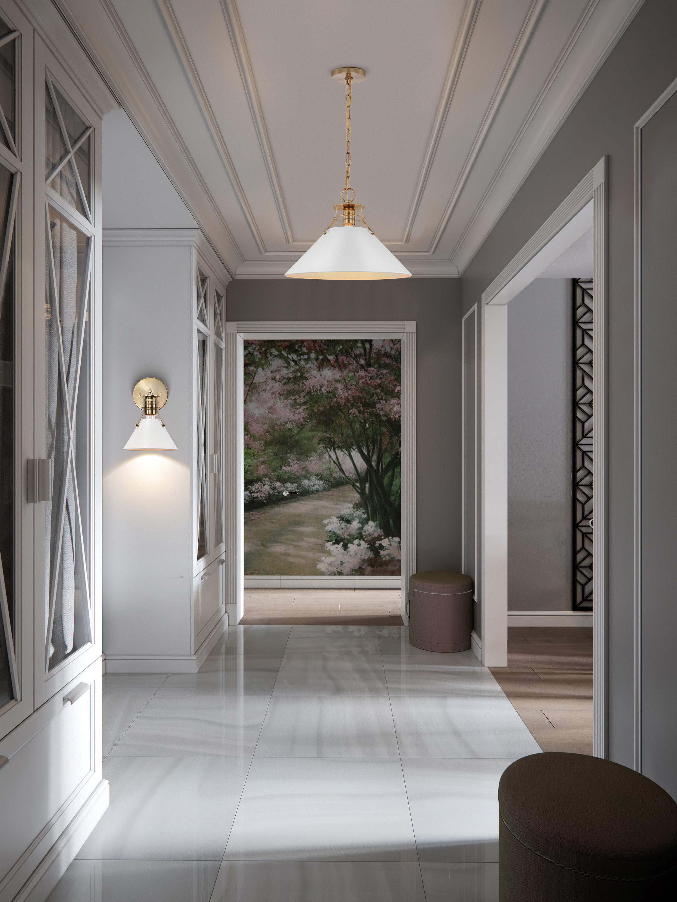 OUTPOST 1 LIGHT WALL SCONCE - 60-7520