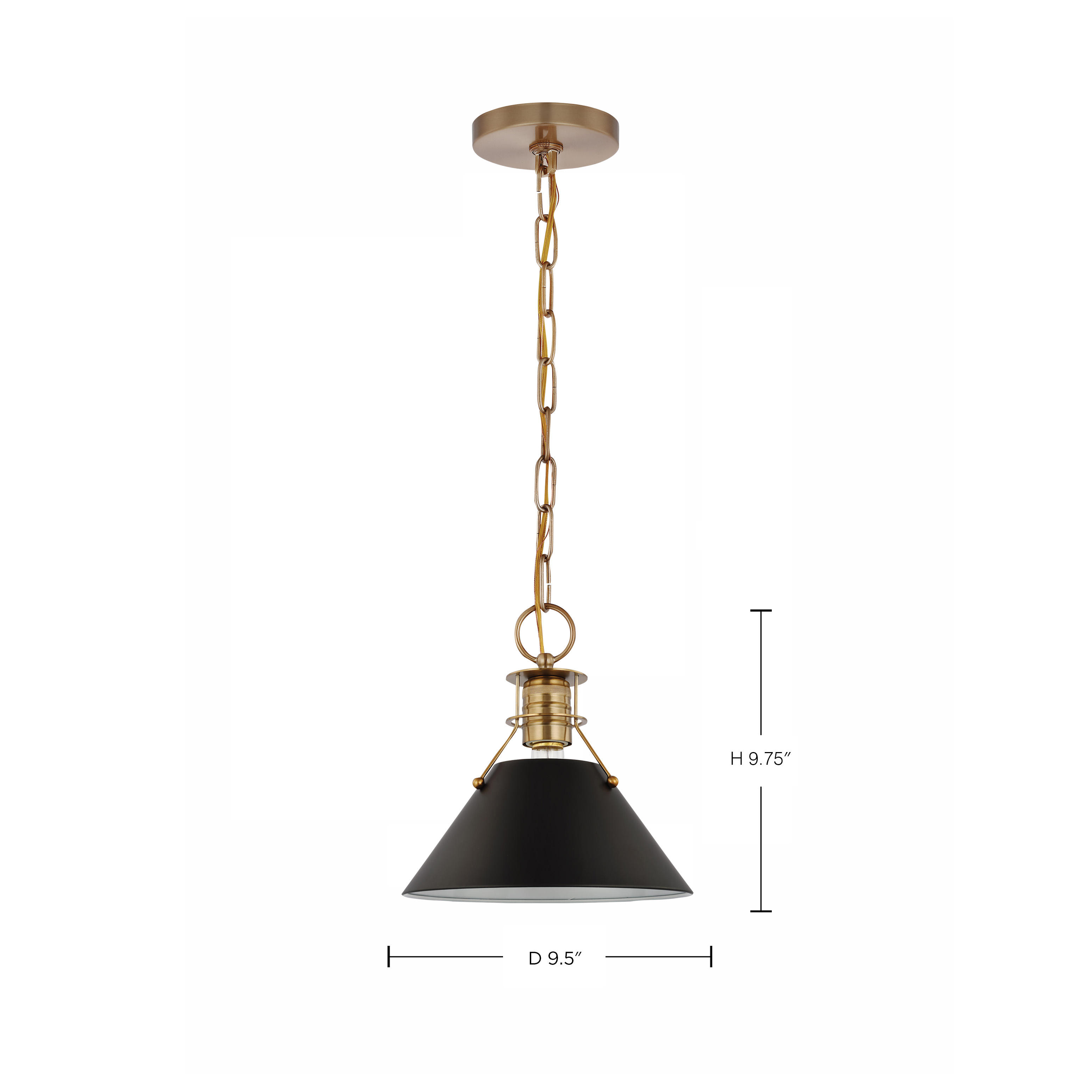 OUTPOST 1 LIGHT SMALL PENDANT - 60-7521