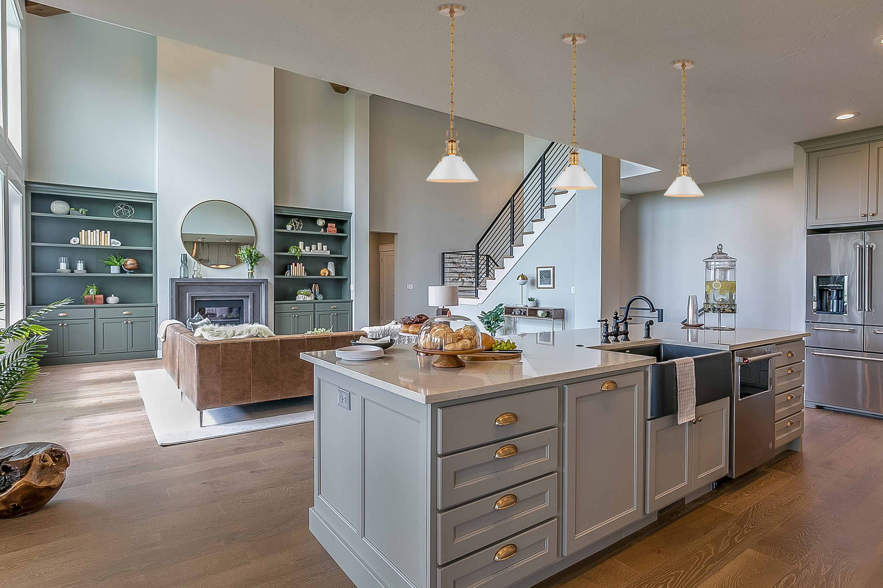 OUTPOST 1 LIGHT SMALL PENDANT - 60-7522