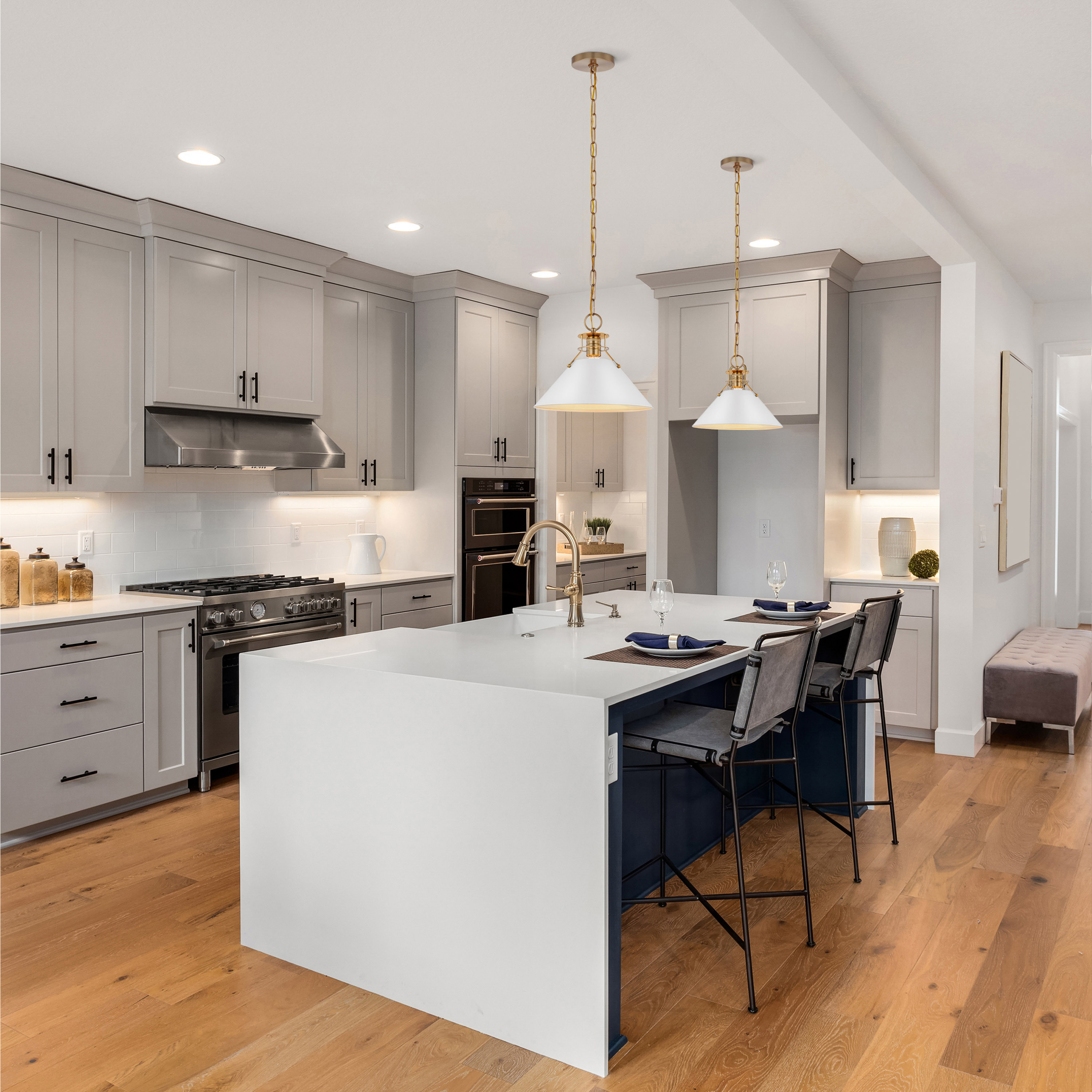 OUTPOST 1 LIGHT MEDIUM PENDANT - 60-7524