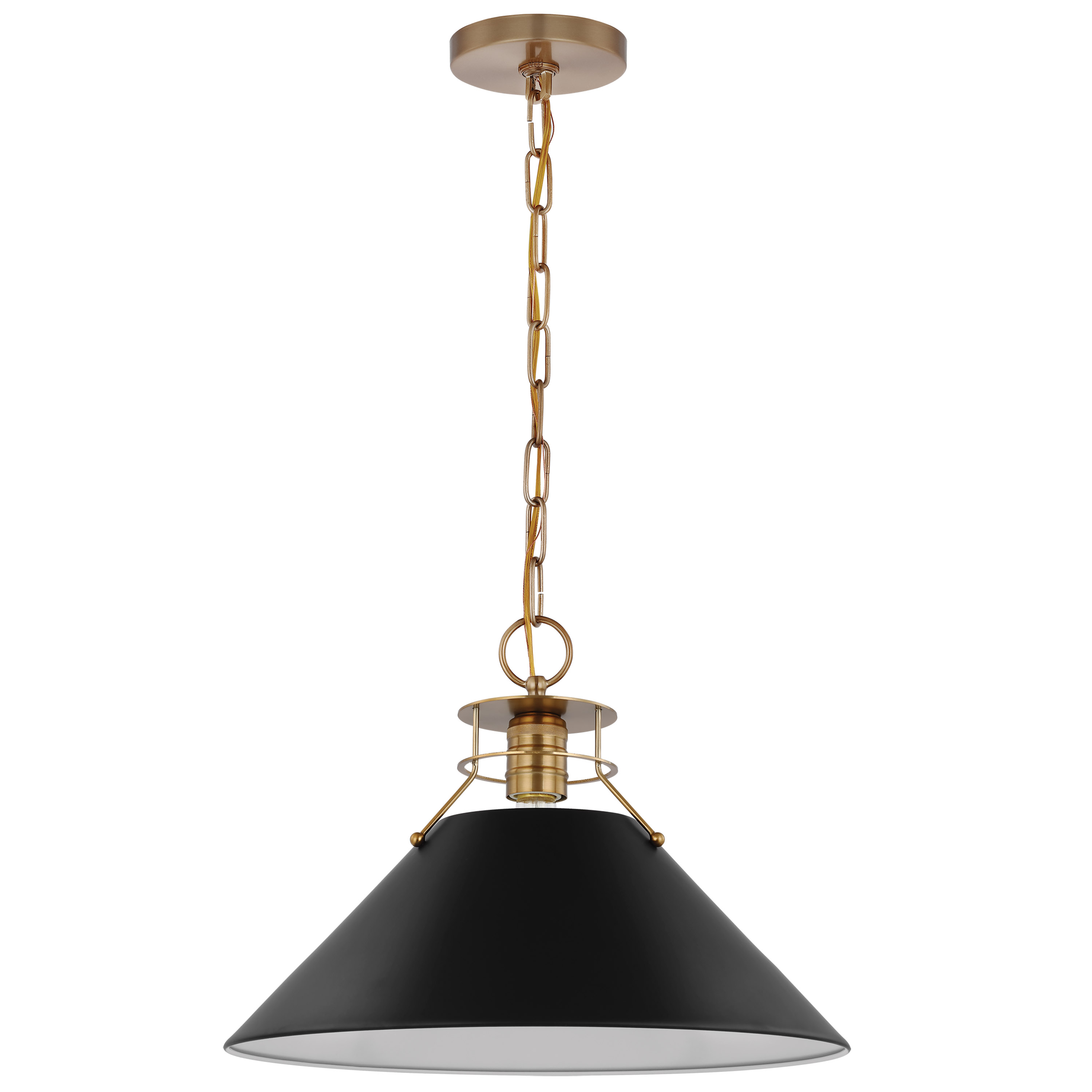 OUTPOST 1 LIGHT LARGE PENDANT - 60-7525
