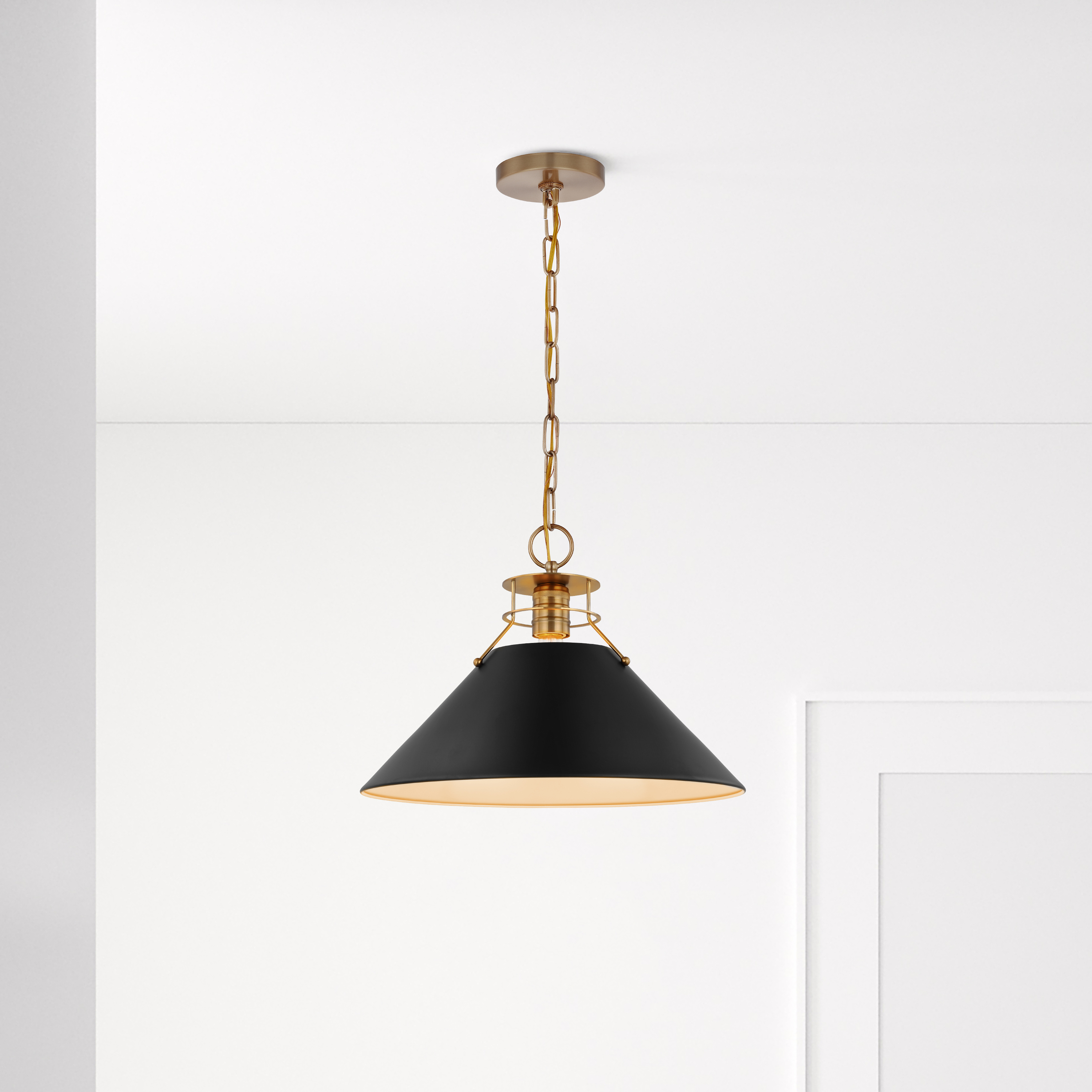 OUTPOST 1 LIGHT LARGE PENDANT - 60-7525