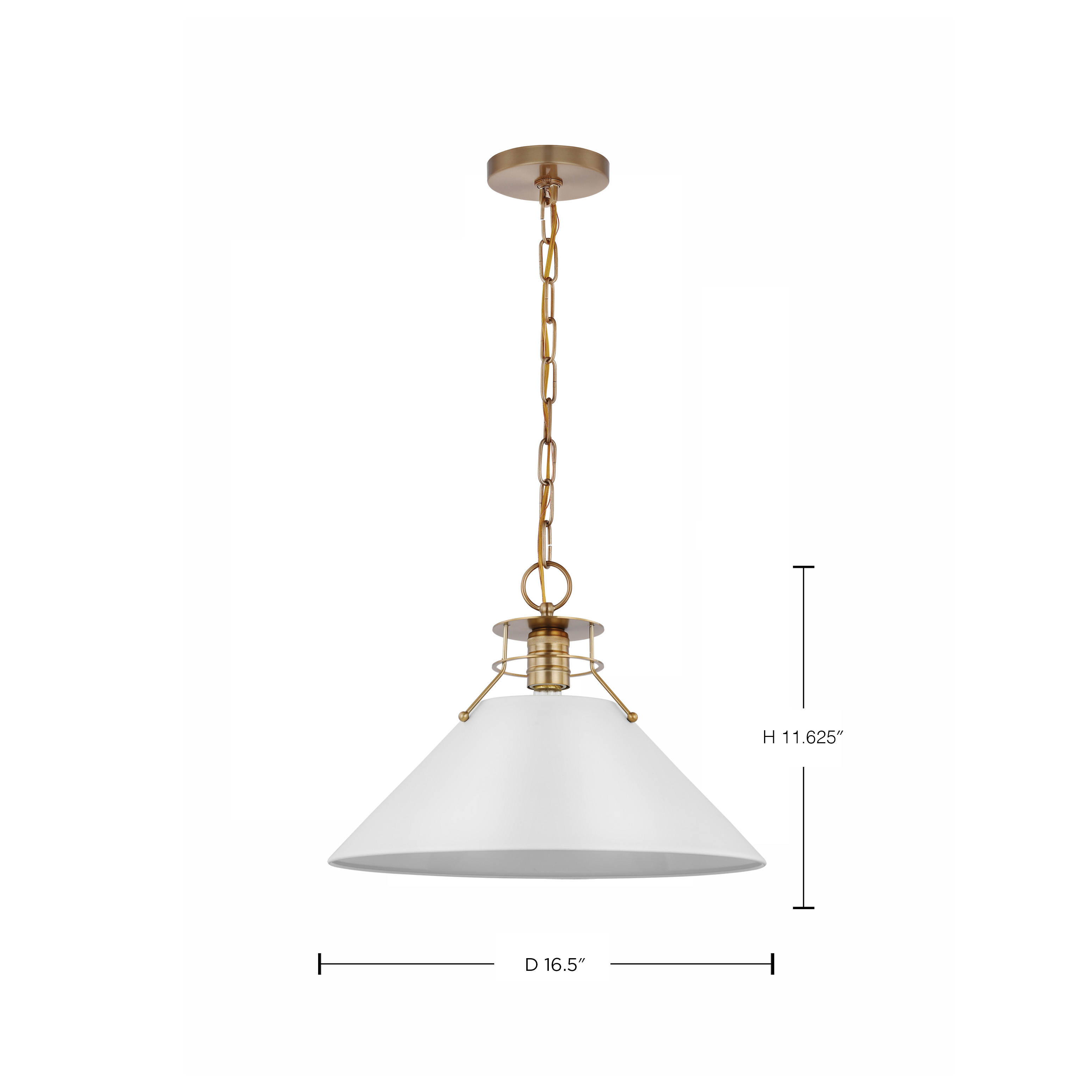 OUTPOST 1 LIGHT LARGE PENDANT - 60-7526