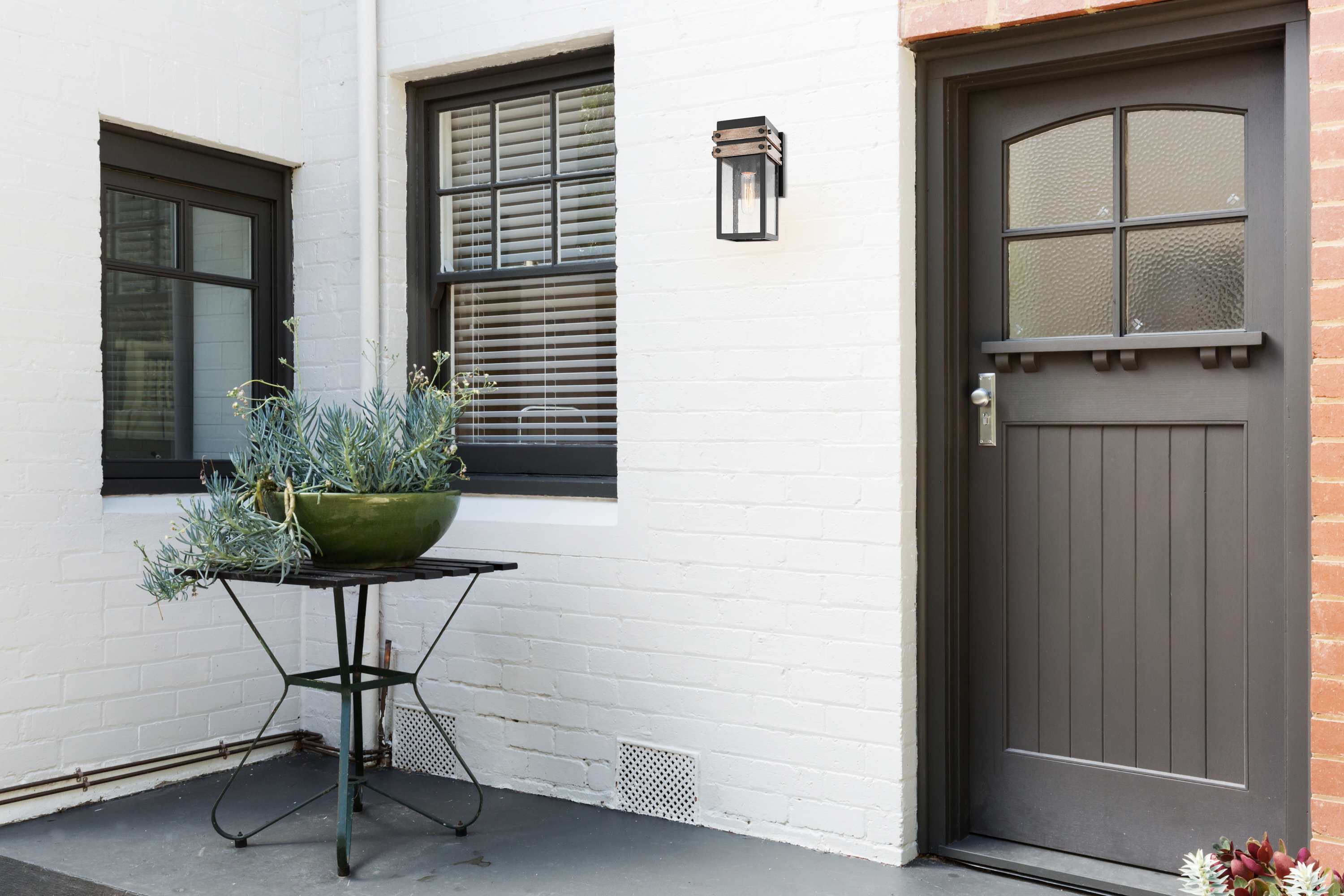 HOMESTEAD 1 LT SM WALL LANTERN - 60-7540