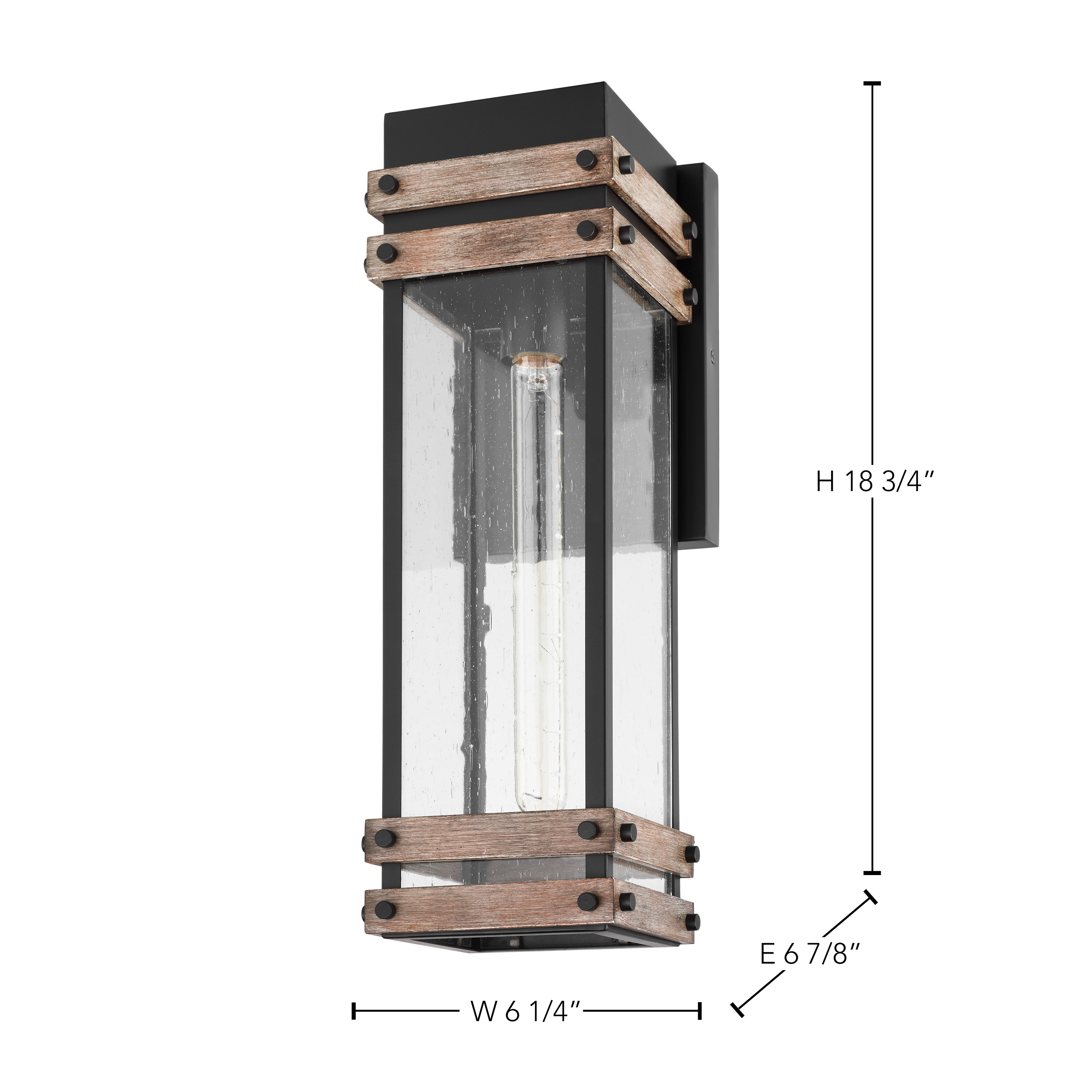 HOMESTEAD 1 LT LG WALL LANTERN - 60-7542