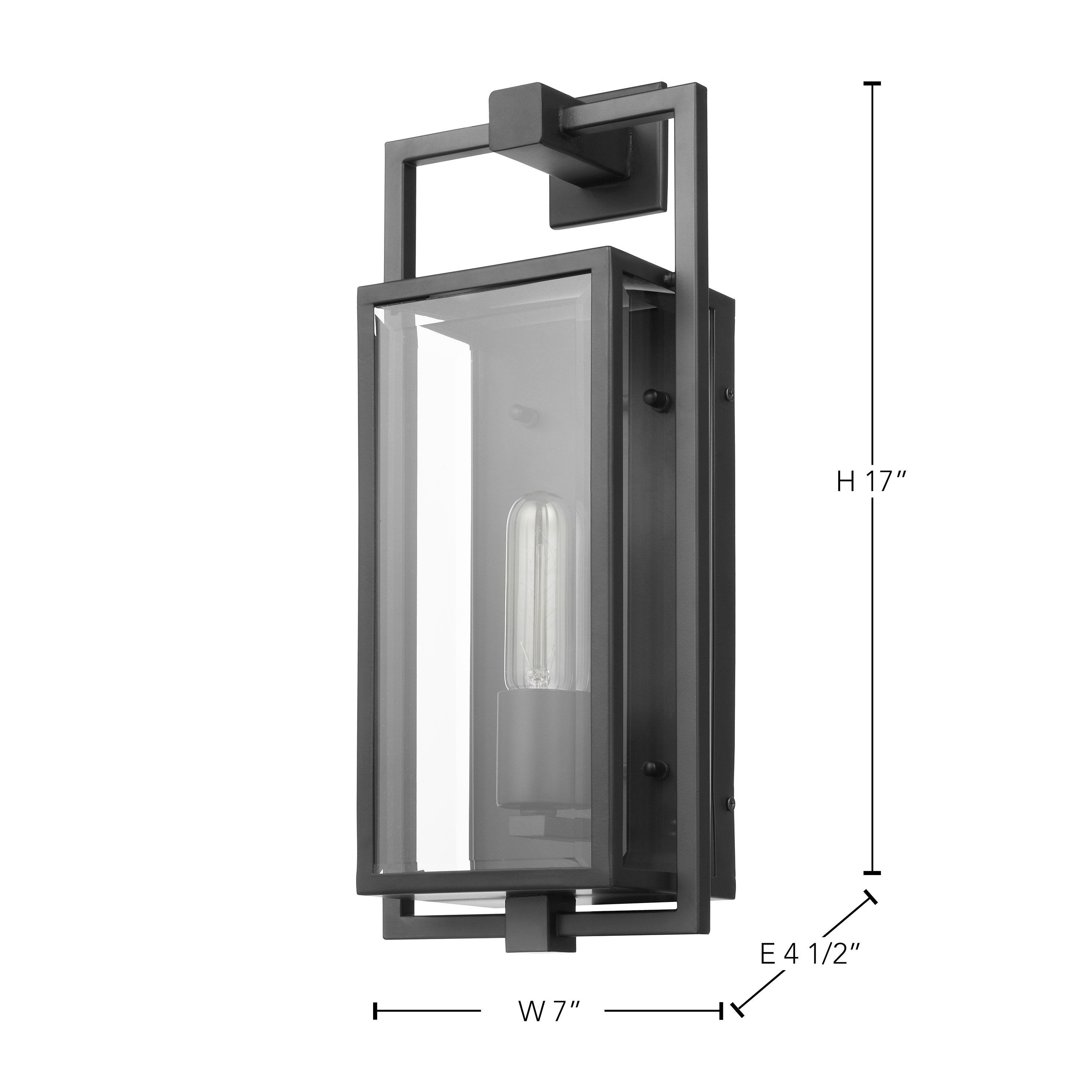 EXHIBIT 1 LT MD WALL LANTERN - 60-7544
