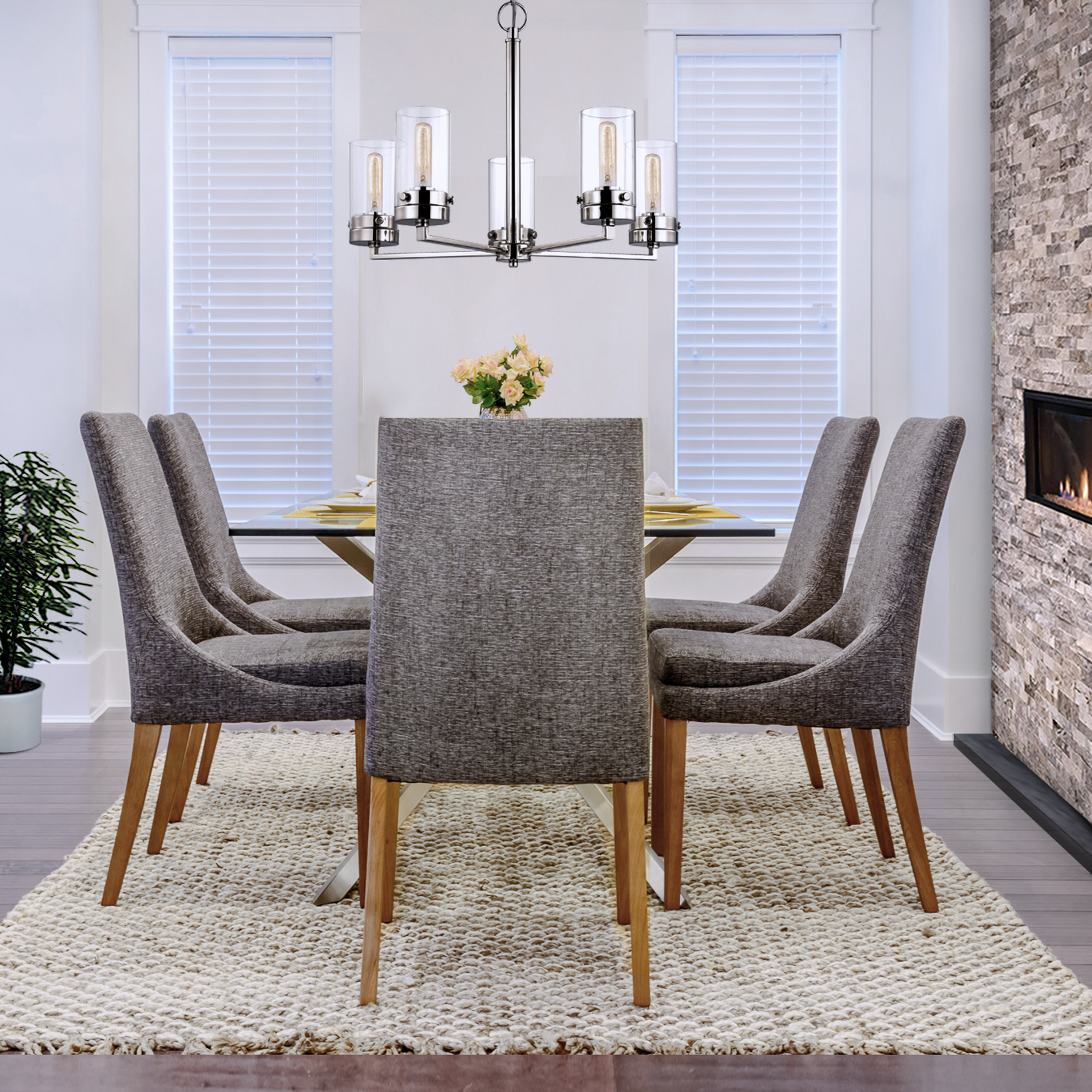 INTERSECTION 5LT CHANDELIER - 60-7635