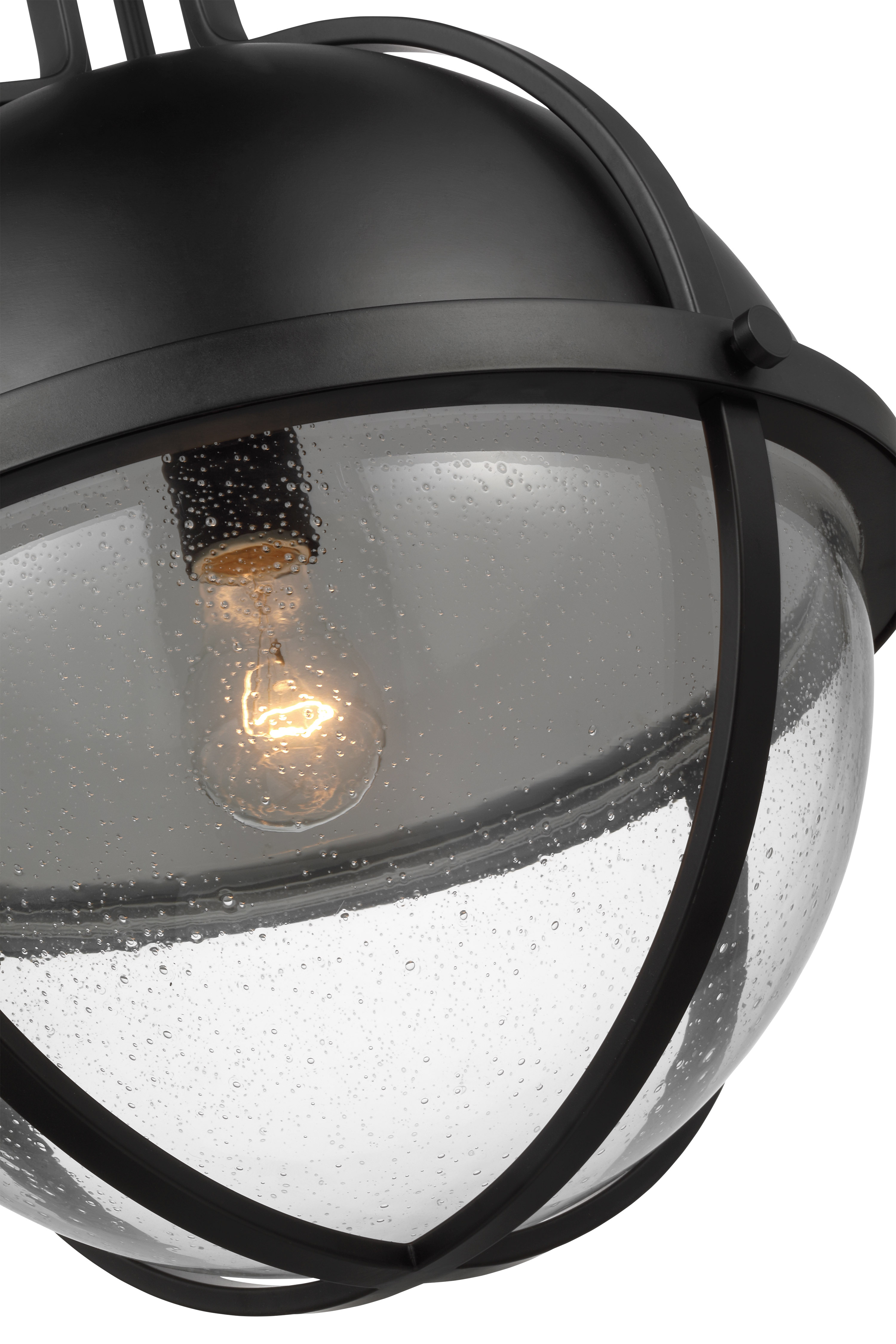 LINCOLN 1LT LG PEND MATTE BLK - 60-7675