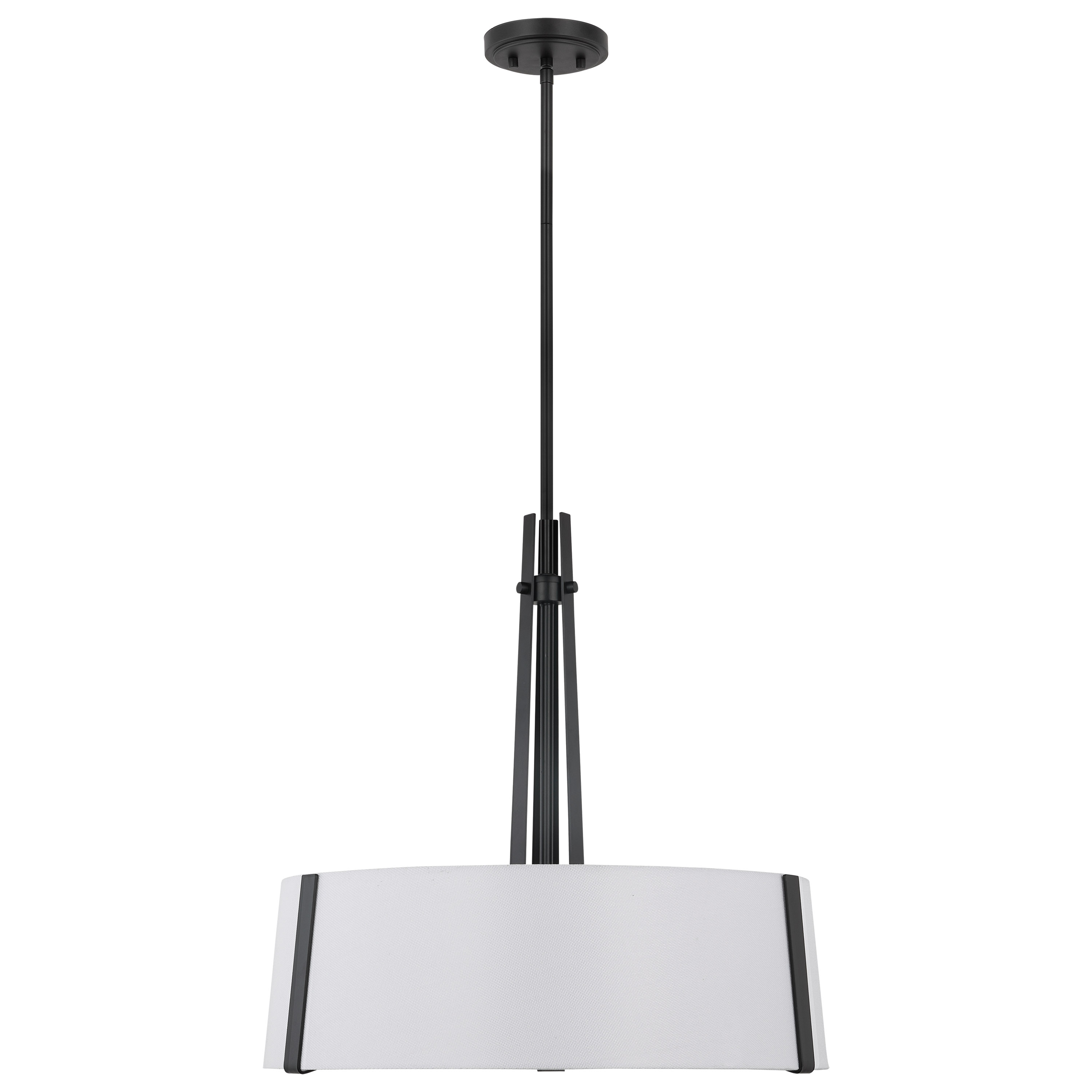 FLYNN 3LT PENDANT BLACK - 60-7678