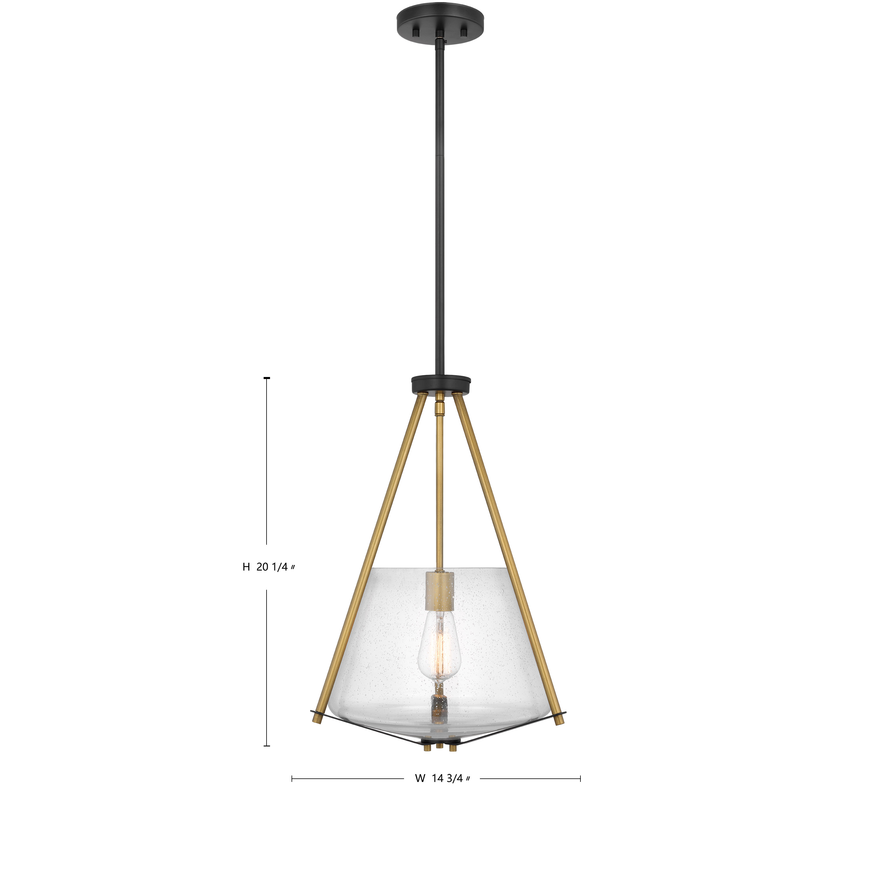STARLIGHT 1LT FOYER PENDANT - 60-7687