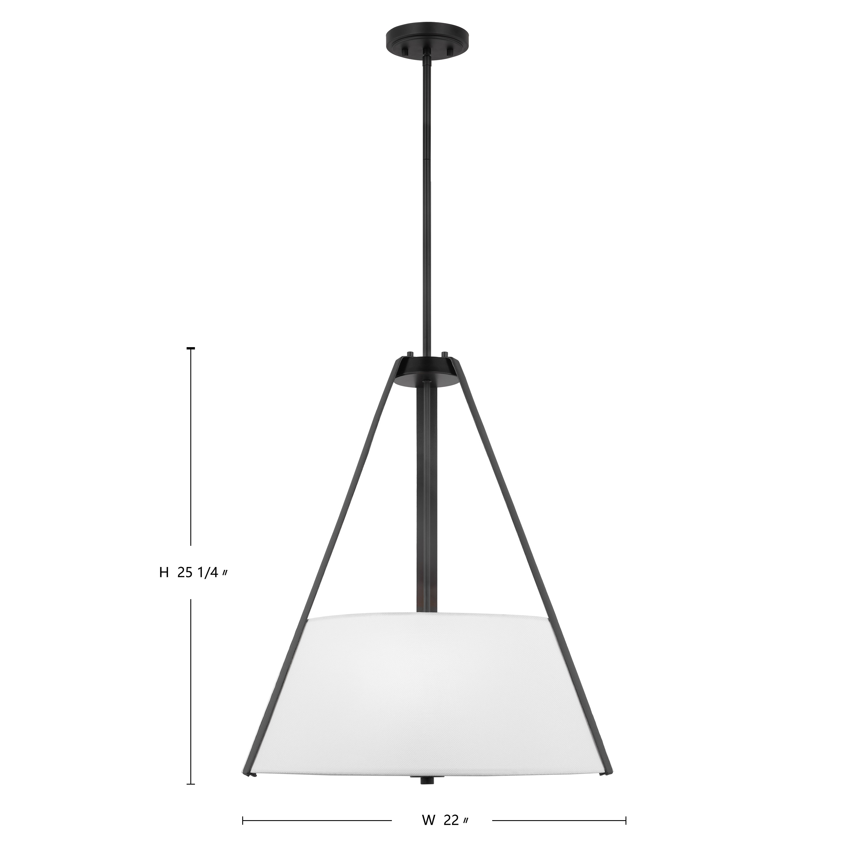 BREWSTER 3LT PENDANT - 60-7696