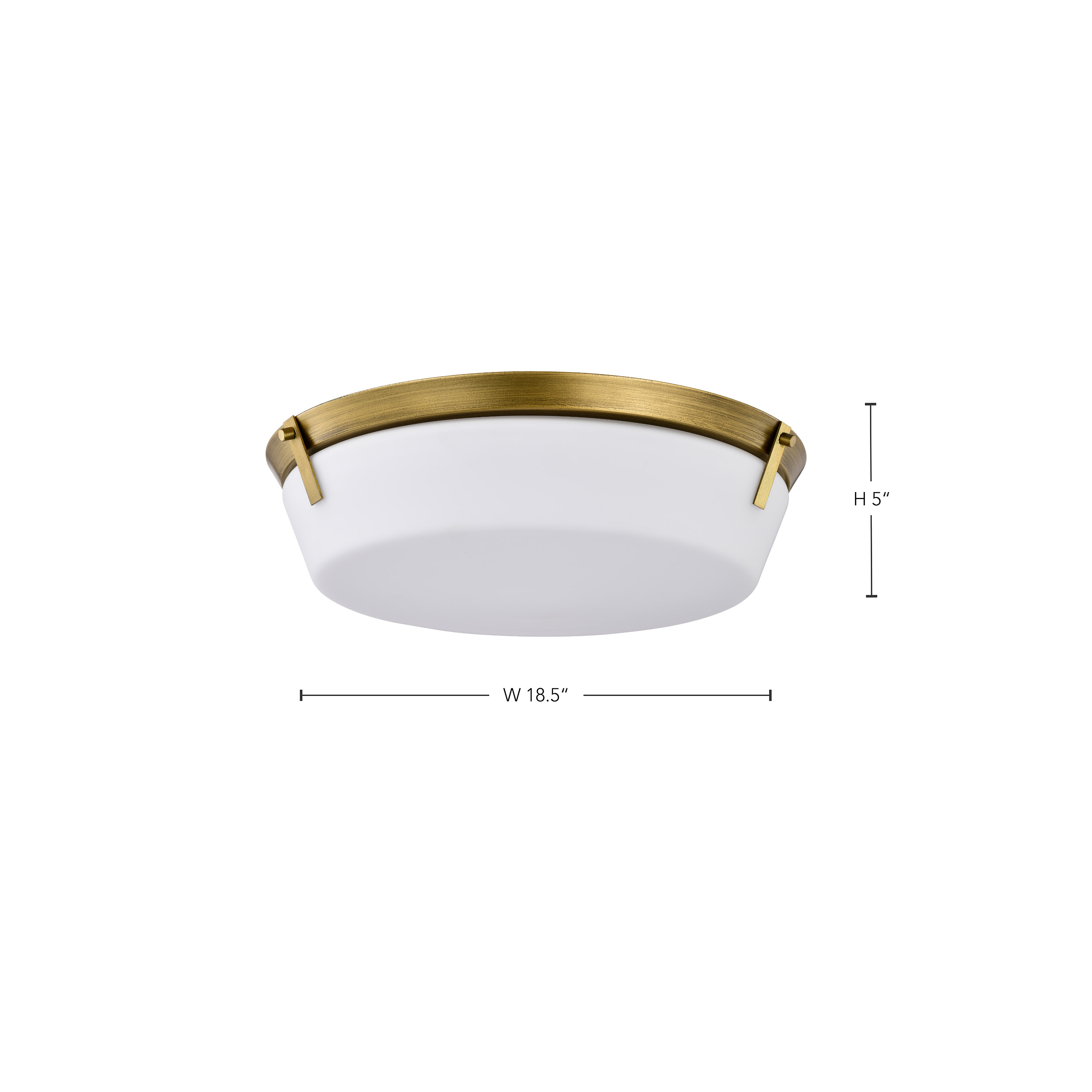 ROWEN 4 LIGHT FLUSH MOUNT - 60-7751