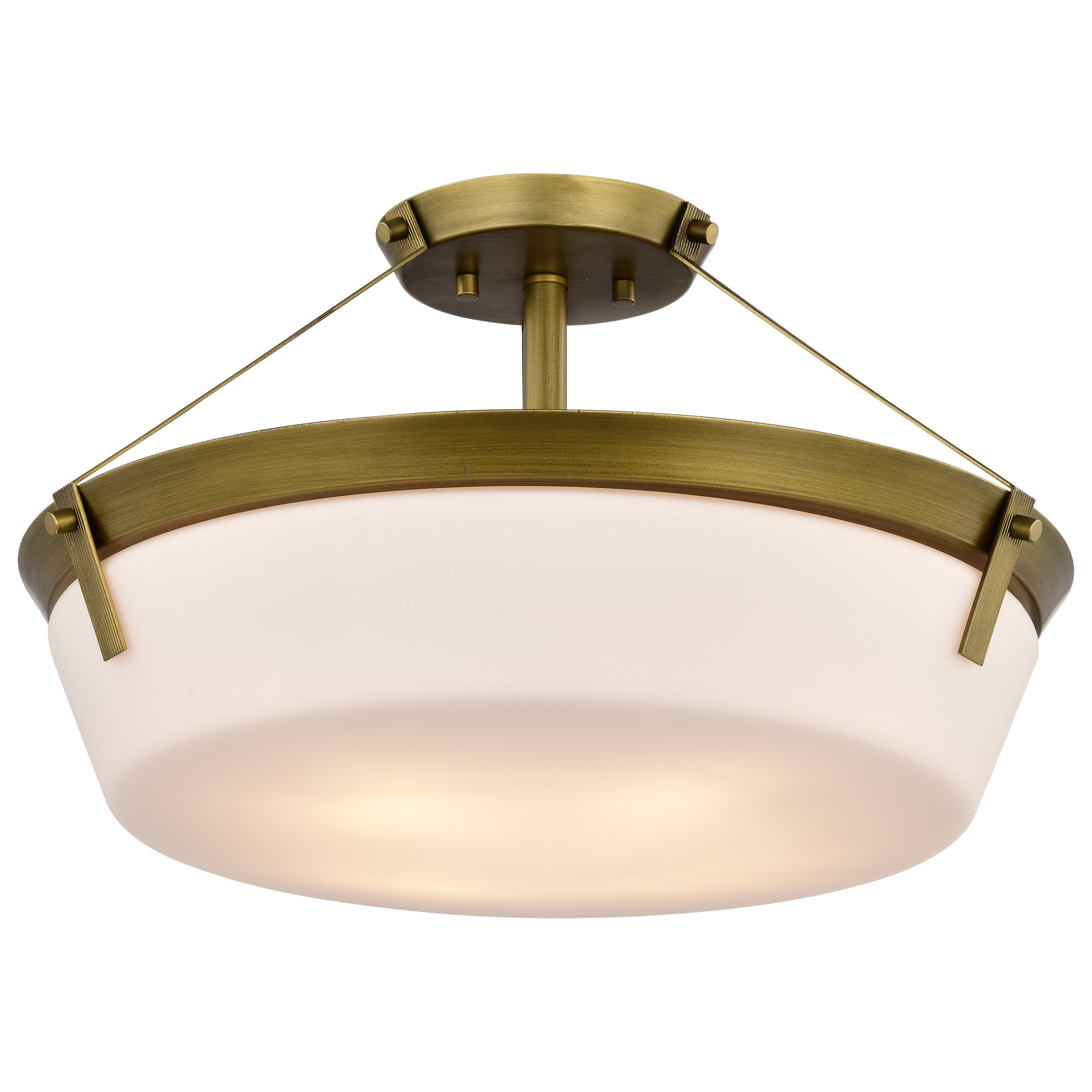 ROWEN 4 LIGHT SEMI FLUSH - 60-7752