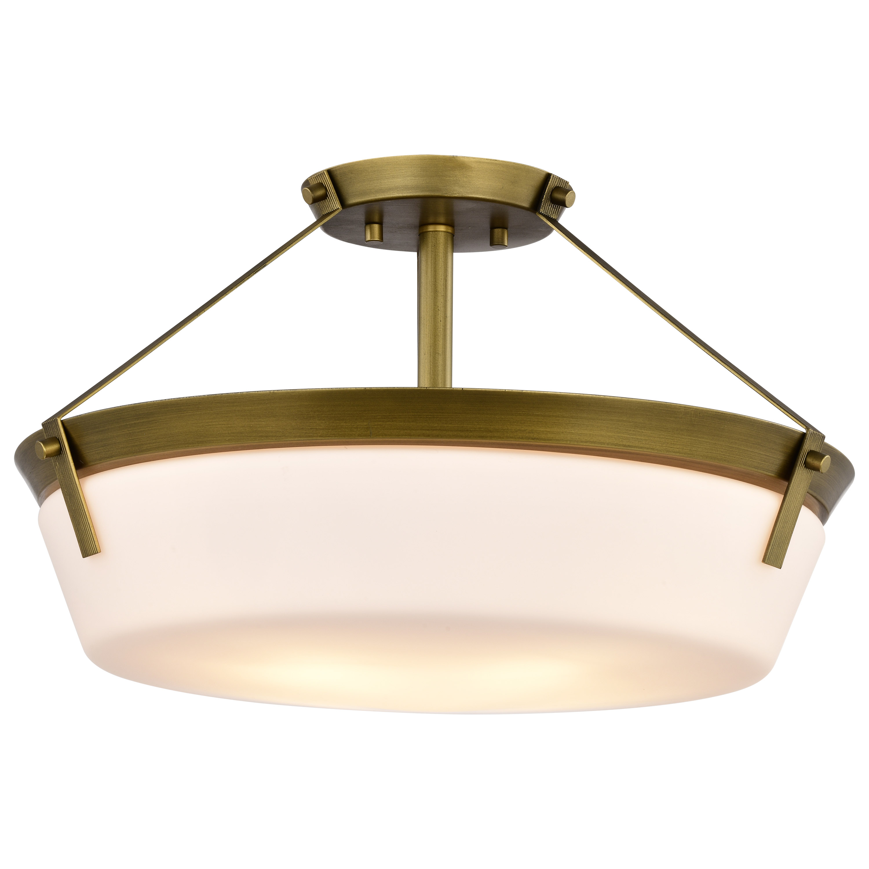 ROWEN 4 LIGHT SEMI FLUSH - 60-7752