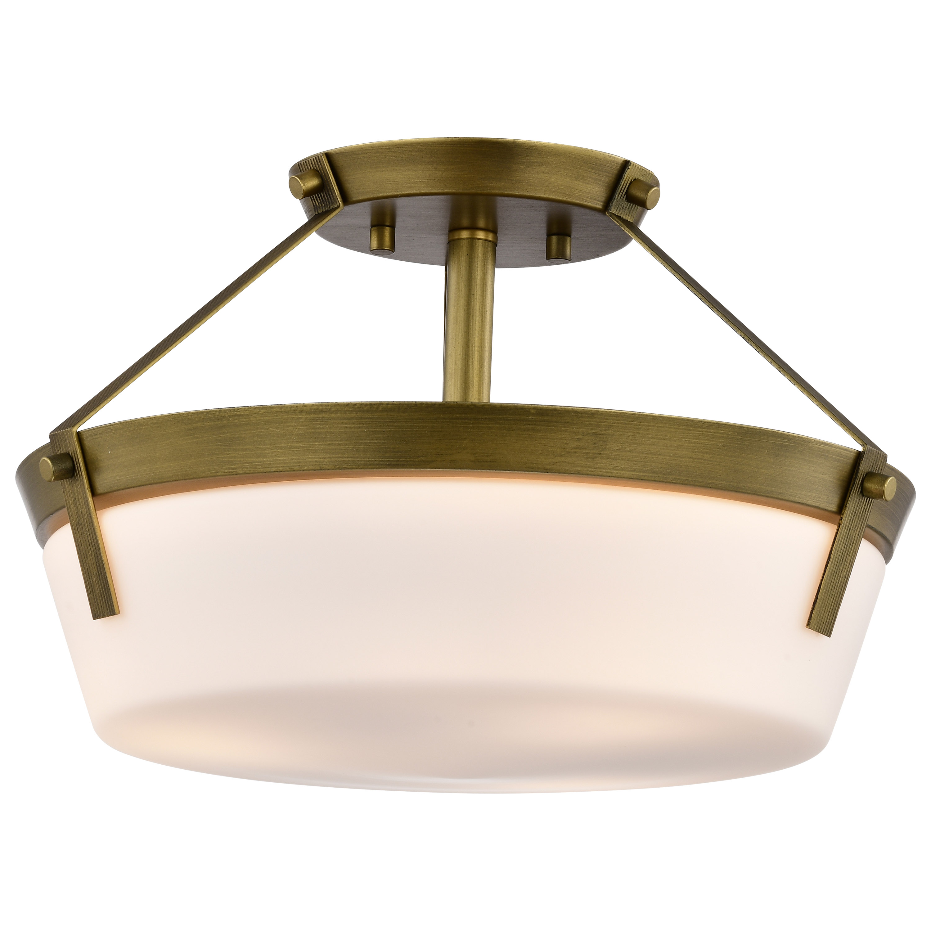 ROWEN 3 LIGHT SEMI FLUSH - 60-7753