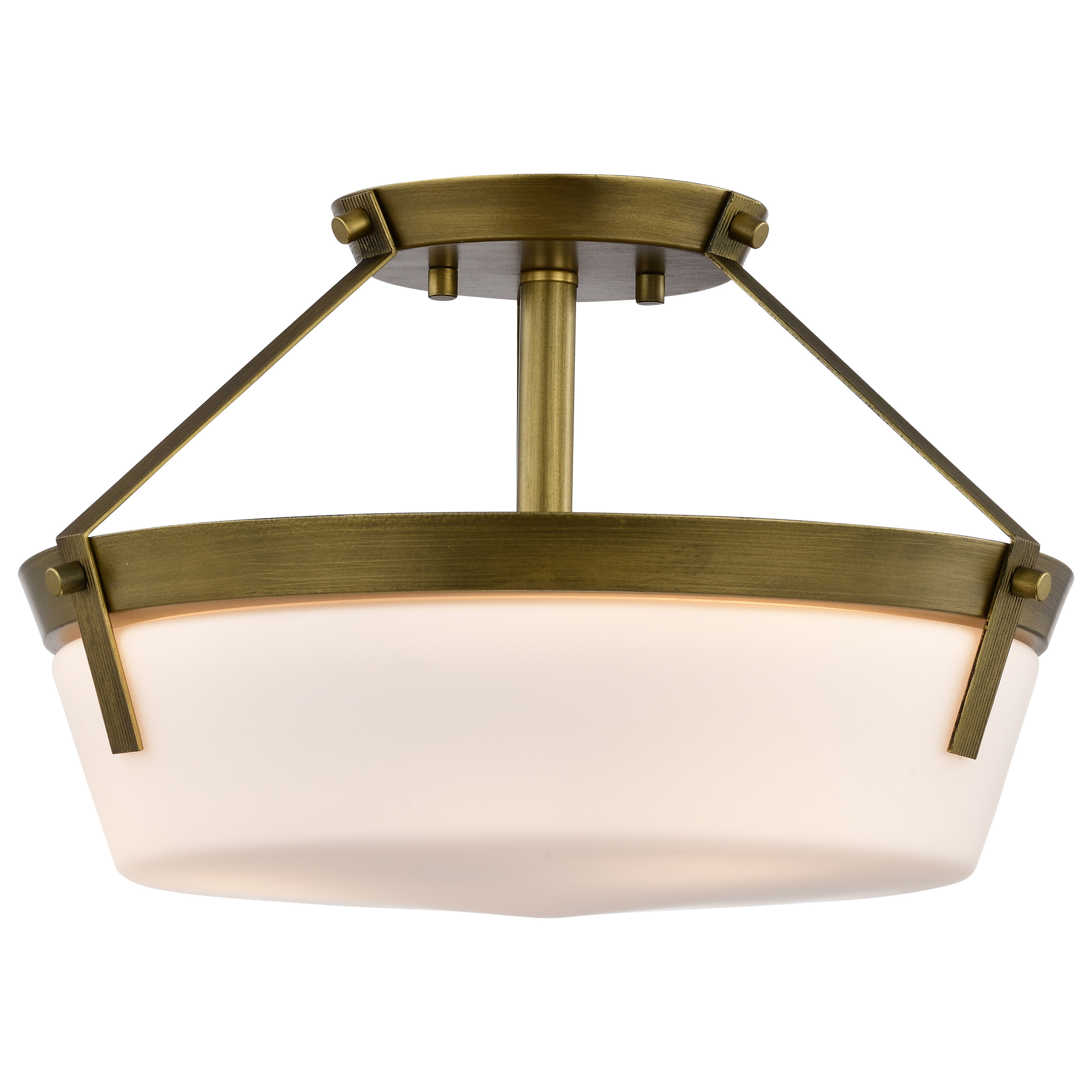 ROWEN 3 LIGHT SEMI FLUSH - 60-7753