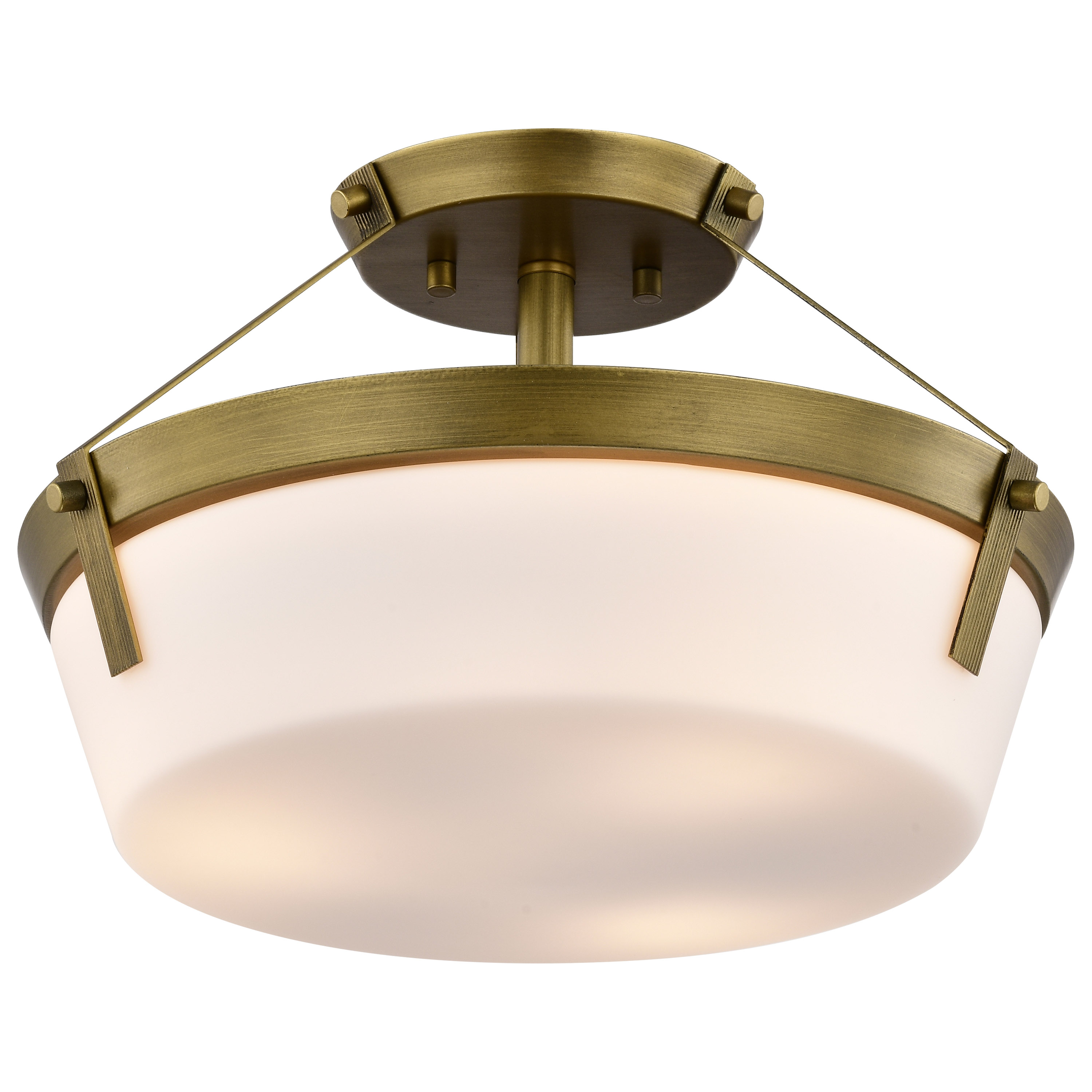 ROWEN 3 LIGHT SEMI FLUSH - 60-7753